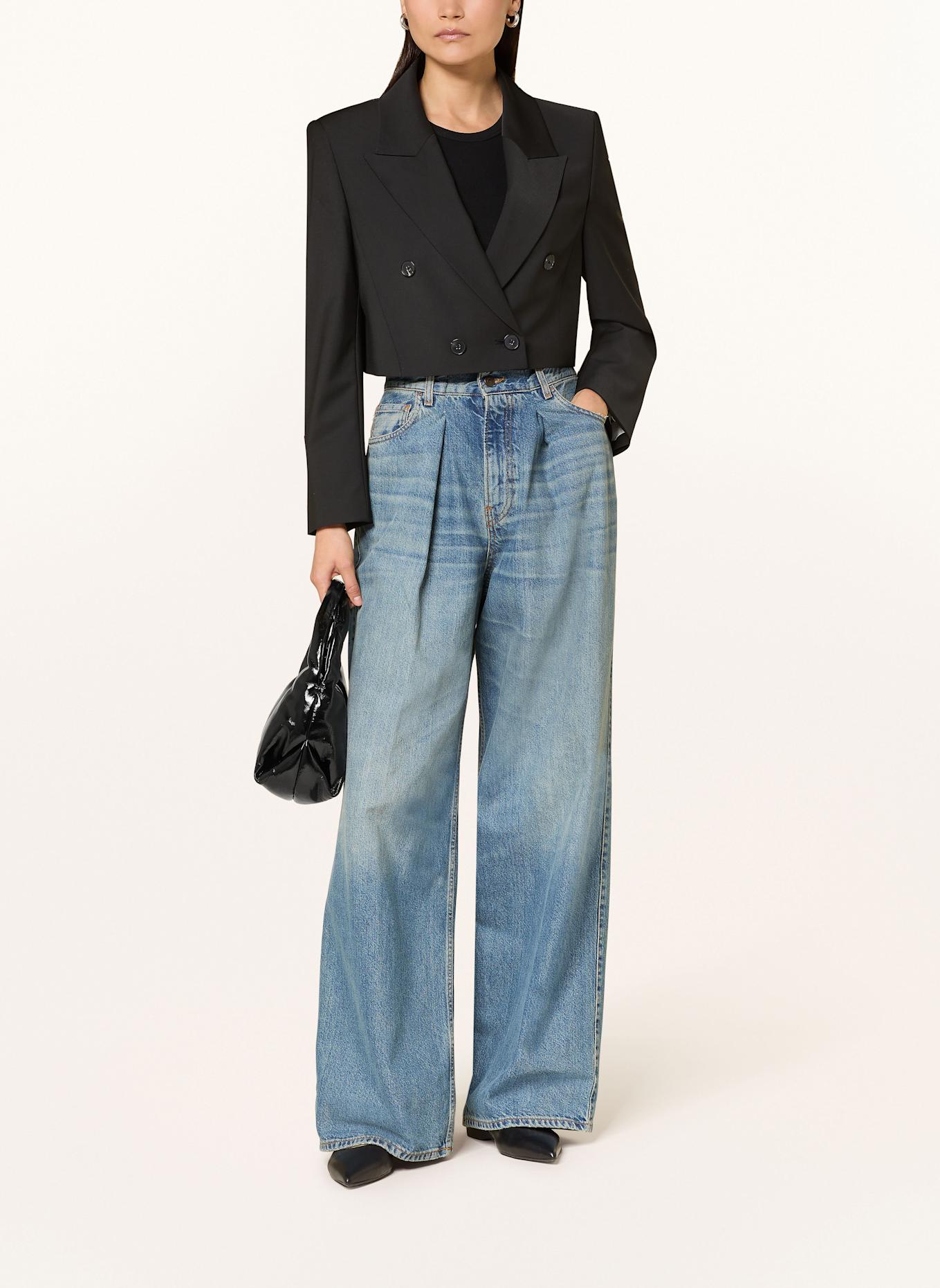 DRYKORN Cropped-Blazer GARVOCK: SCHWARZ