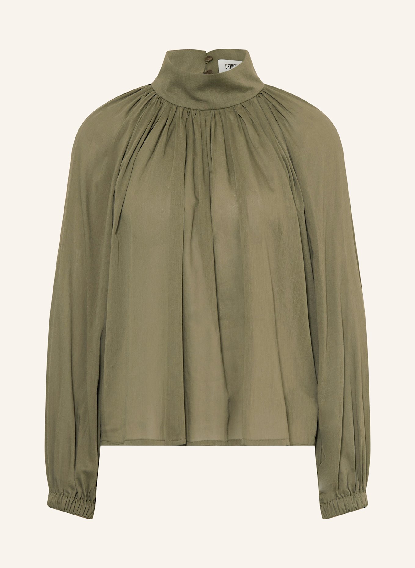DRYKORN Blusenshirt DUMONDA: KHAKI