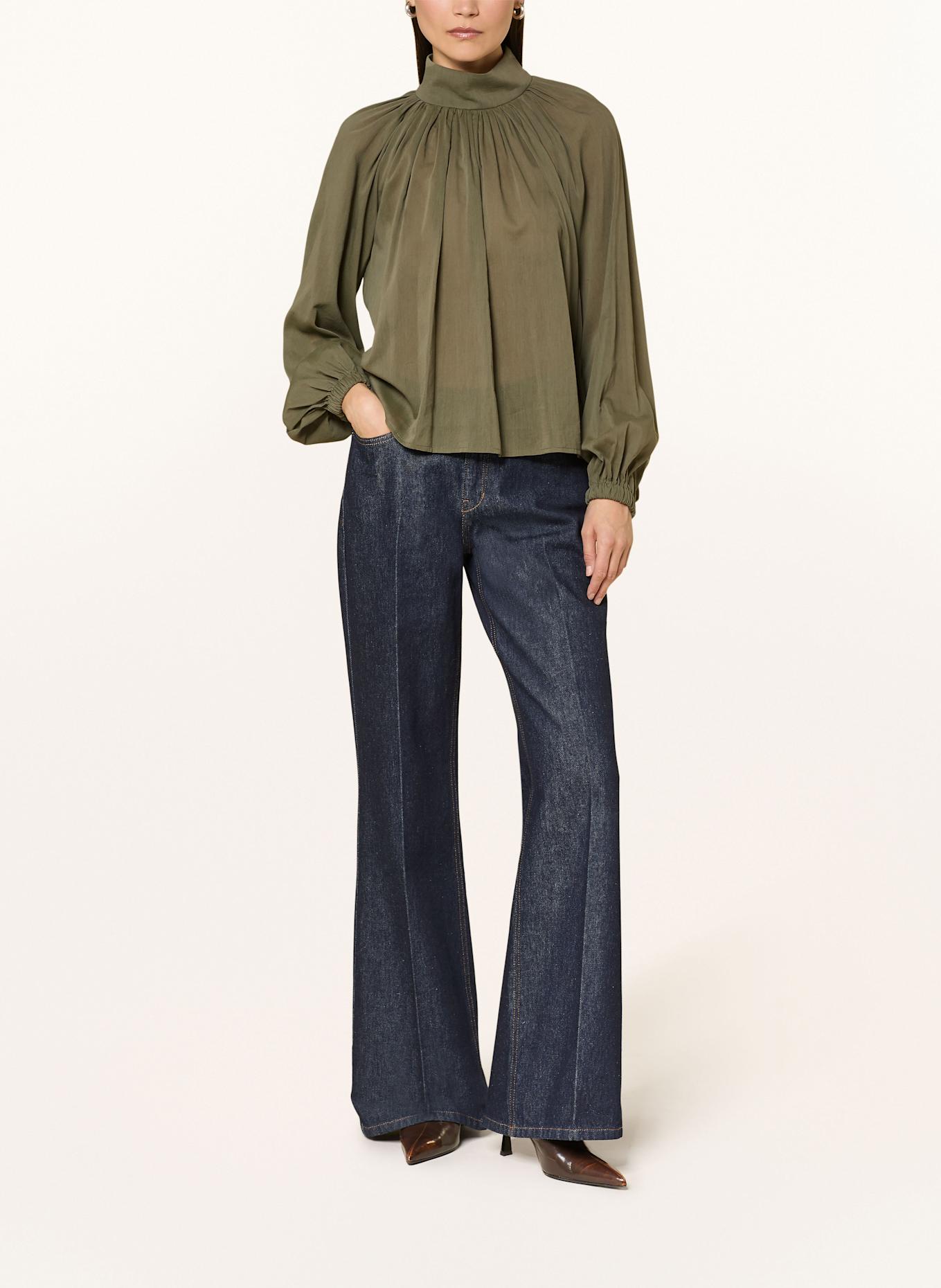DRYKORN Blusenshirt DUMONDA: KHAKI