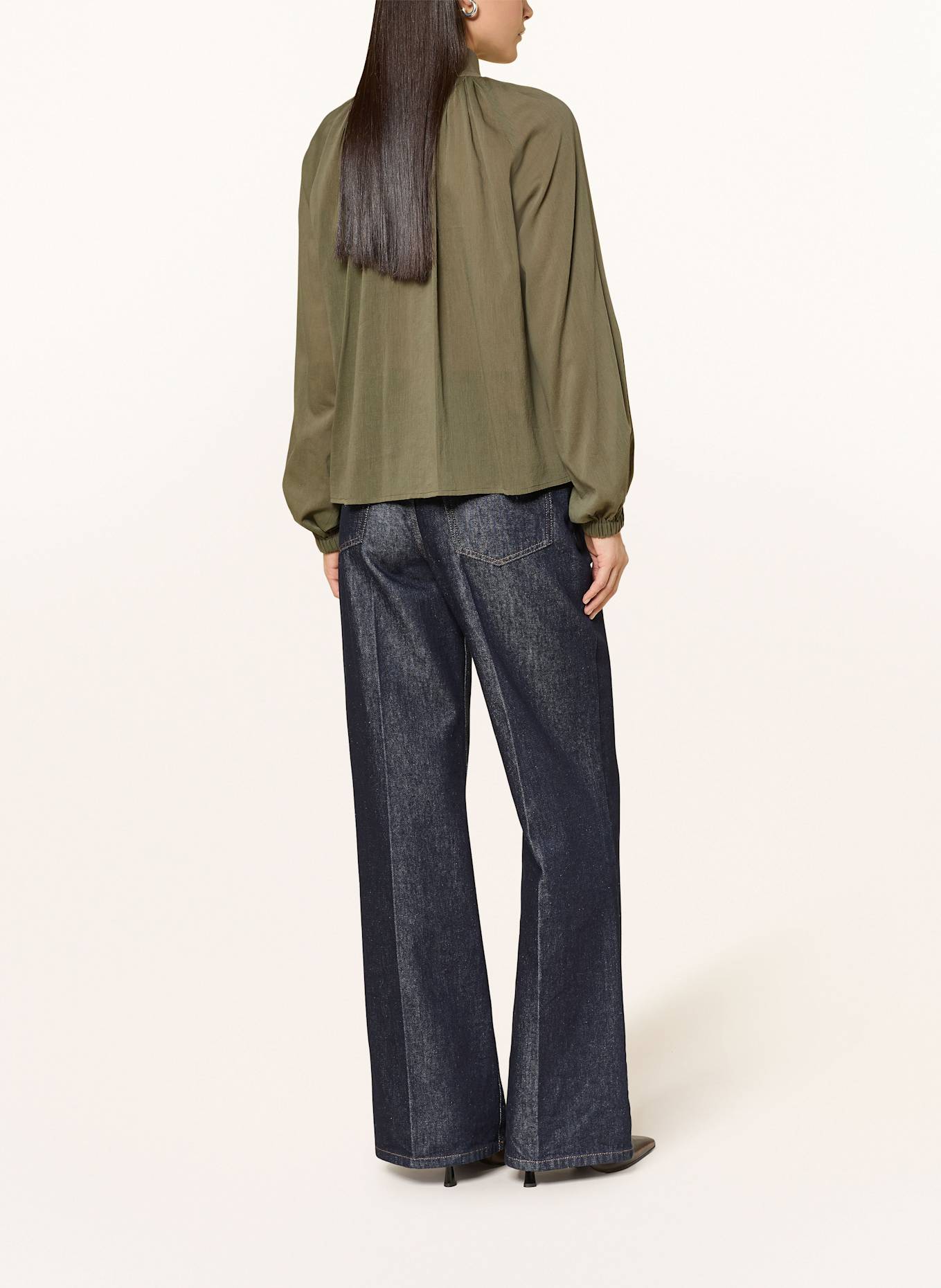 DRYKORN Blusenshirt DUMONDA: KHAKI