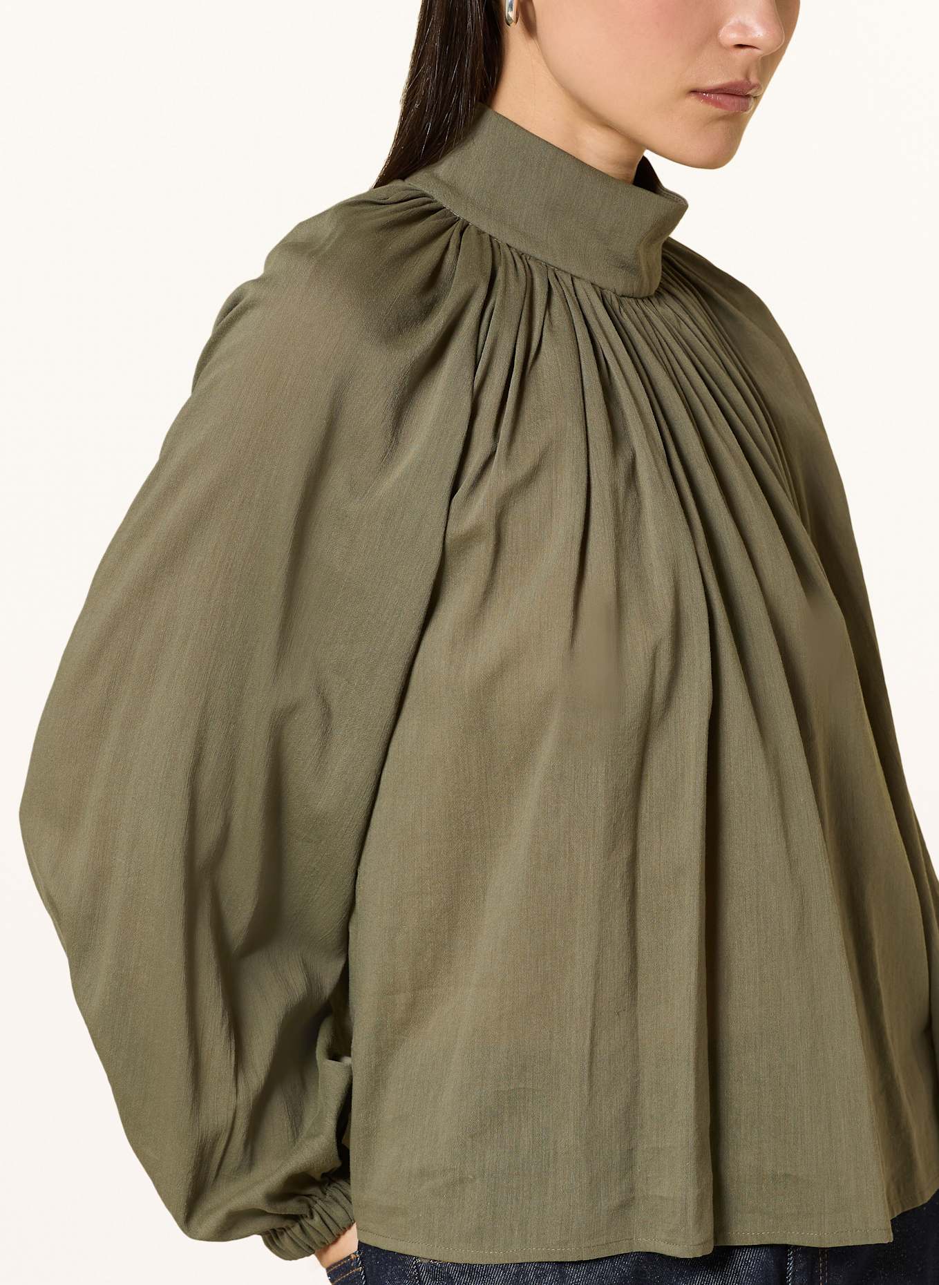 DRYKORN Blusenshirt DUMONDA: KHAKI