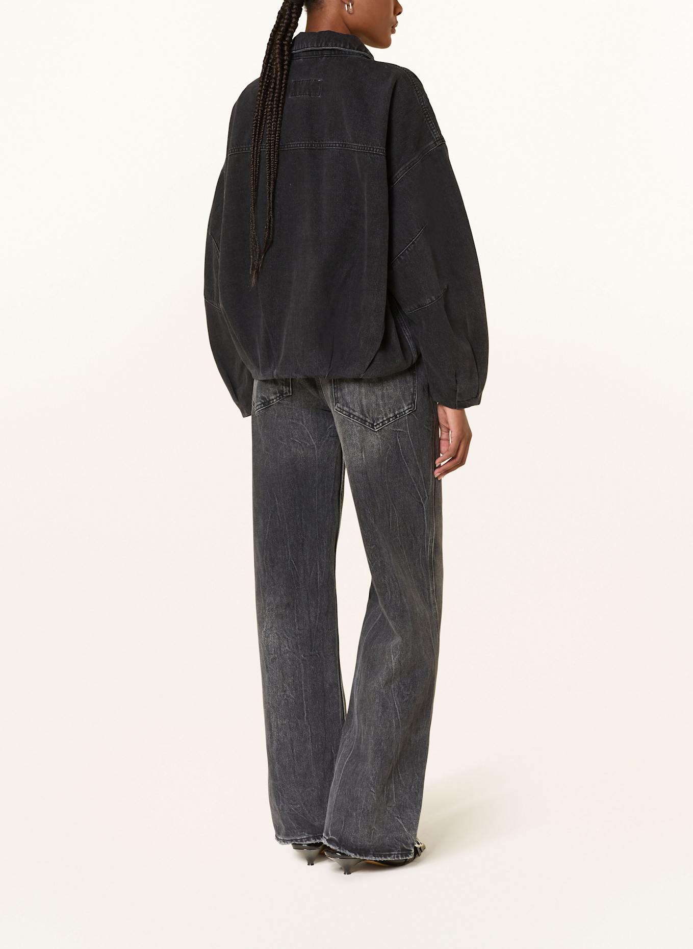 DRYKORN Oversized-Jeansjacke BLAXTON: 1030 schwarz