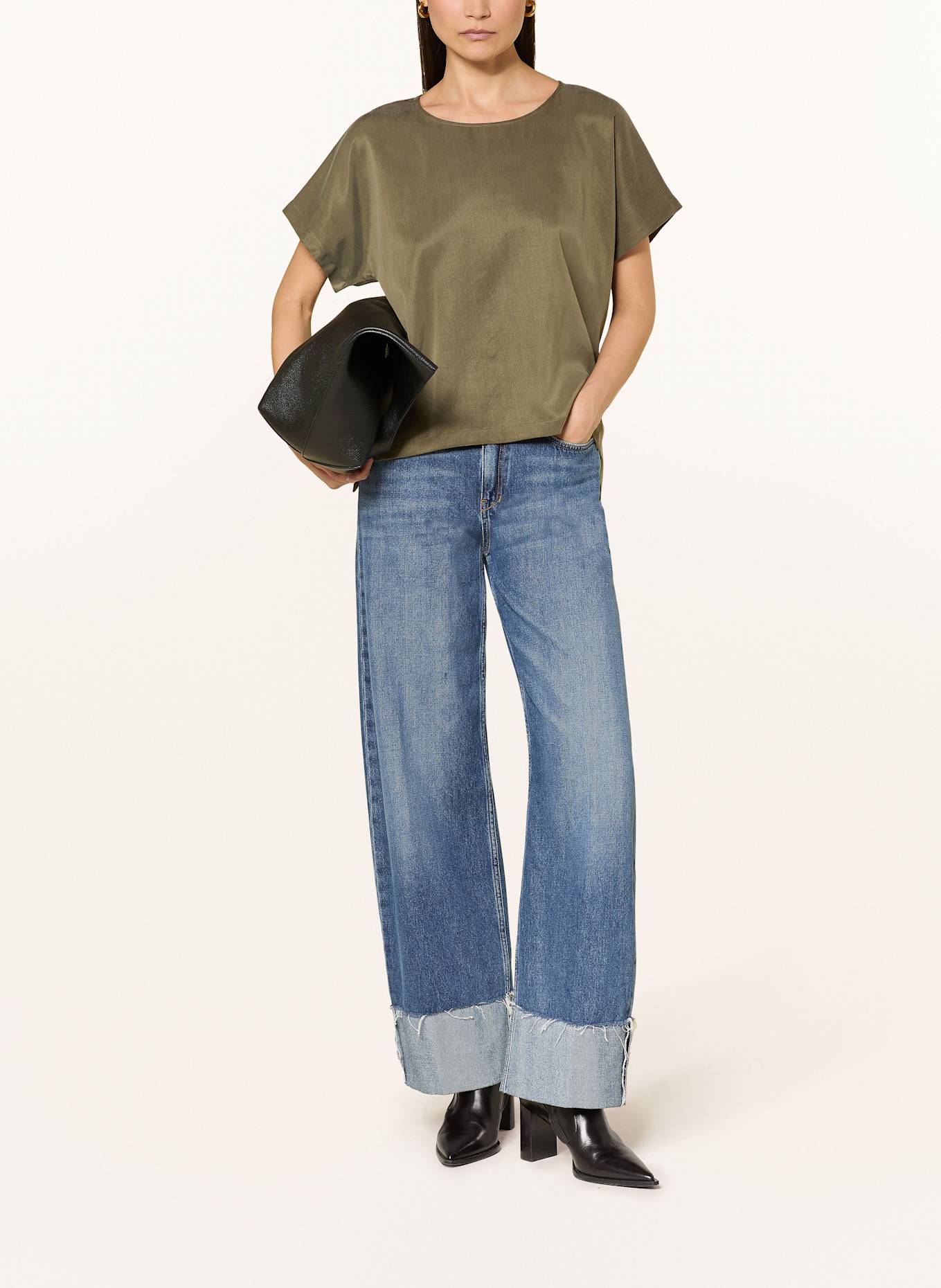 DRYKORN Bluse CORAMY: KHAKI