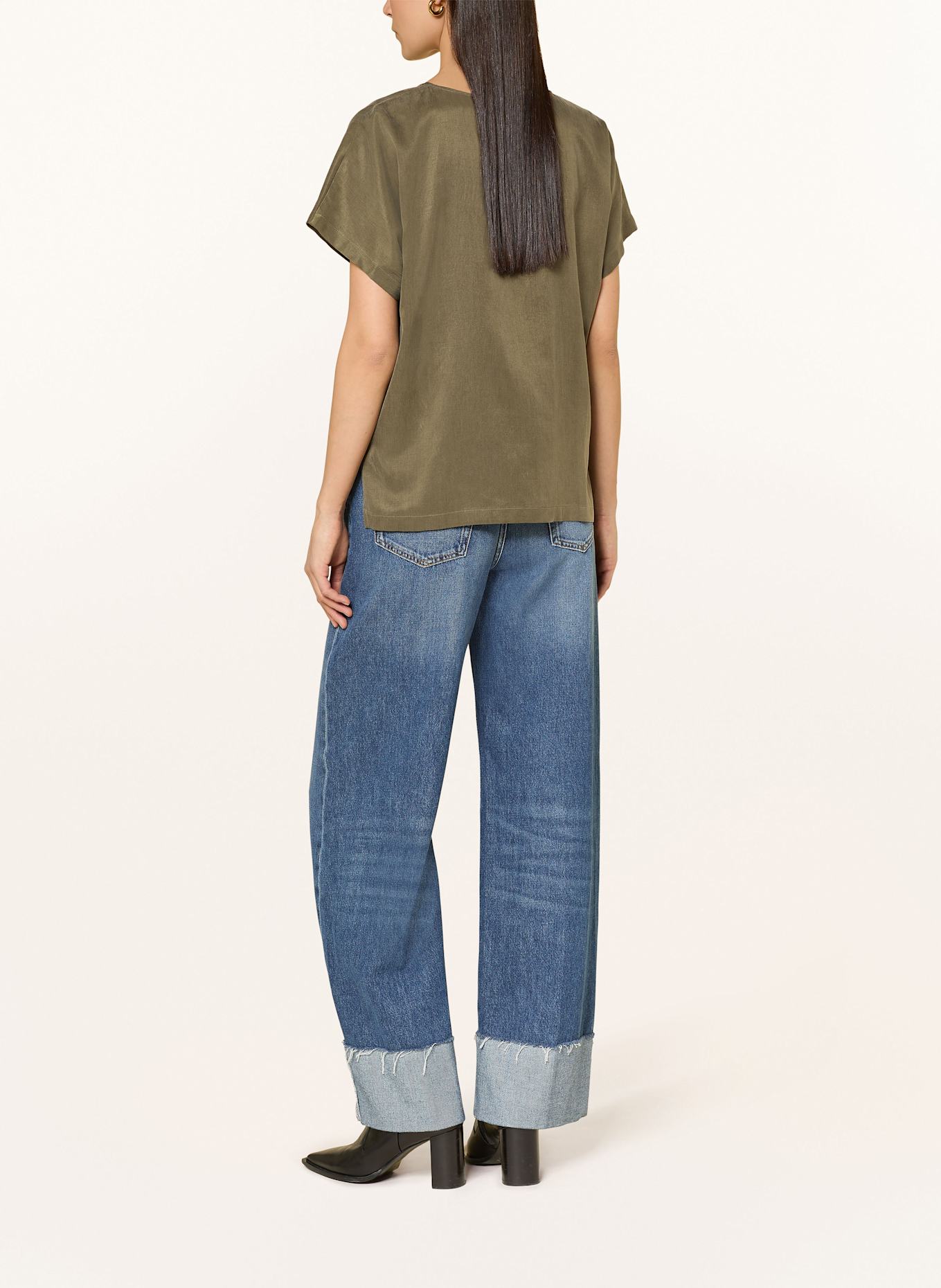 DRYKORN Bluse CORAMY: KHAKI