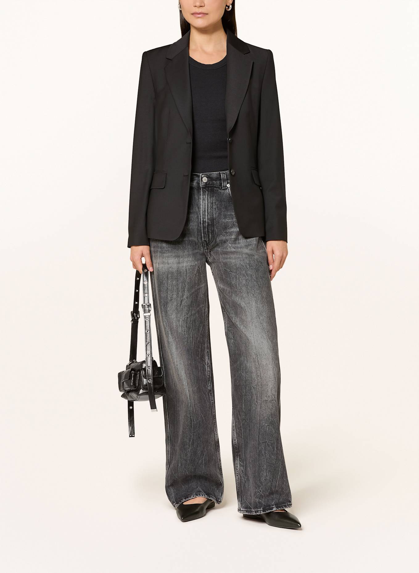 DRYKORN Blazer BUNDREY: SCHWARZ