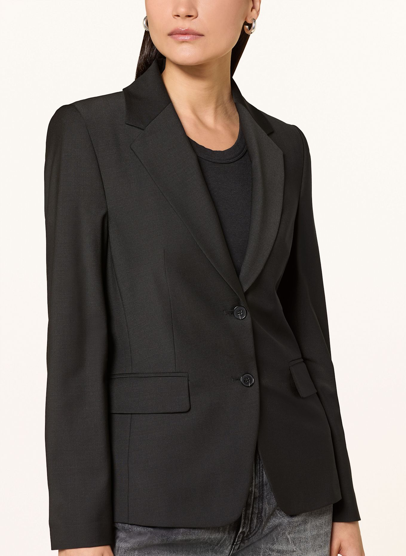 DRYKORN Blazer BUNDREY: SCHWARZ