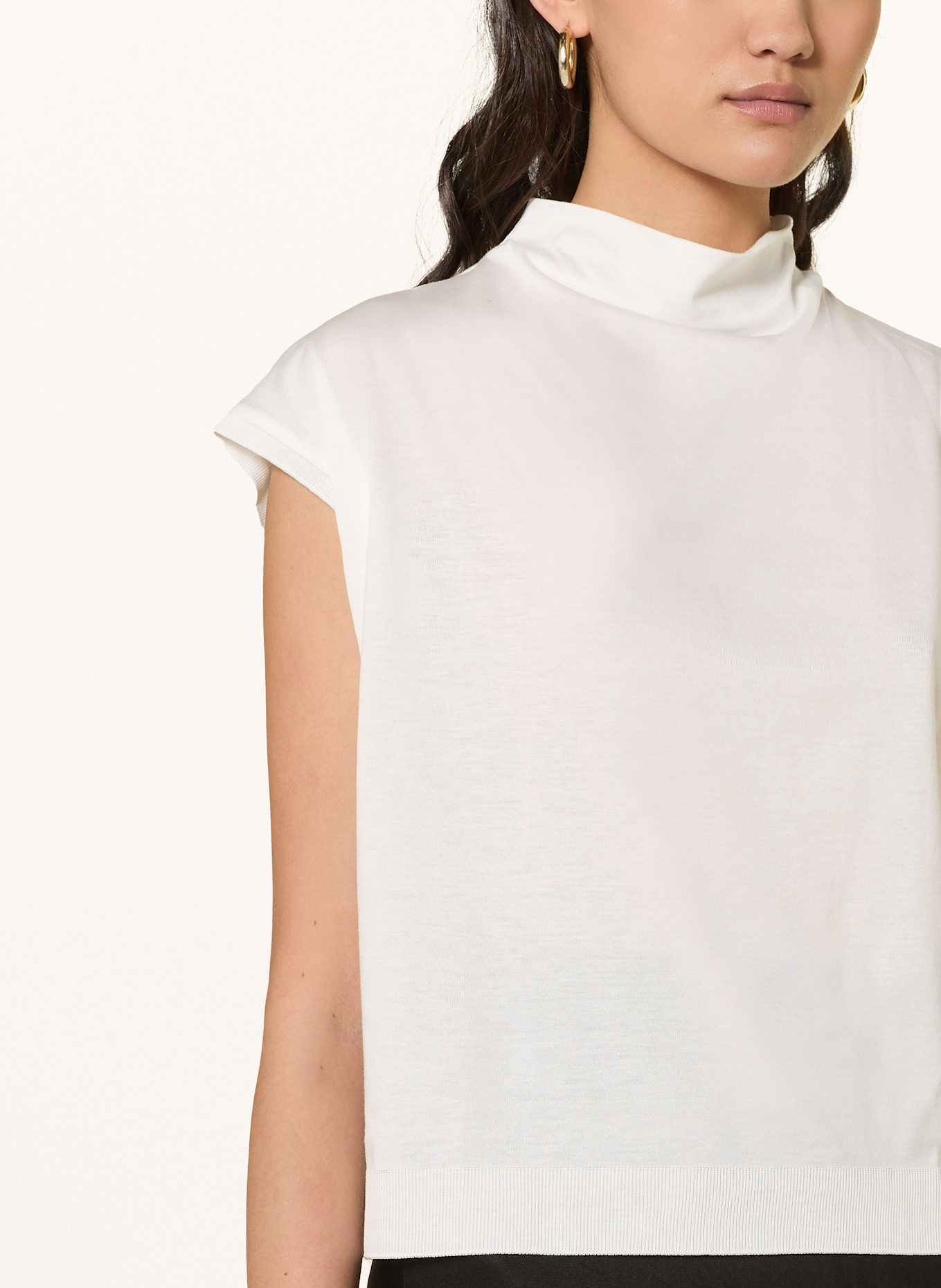 DRYKORN T-Shirt SOLEMNO: ECRU