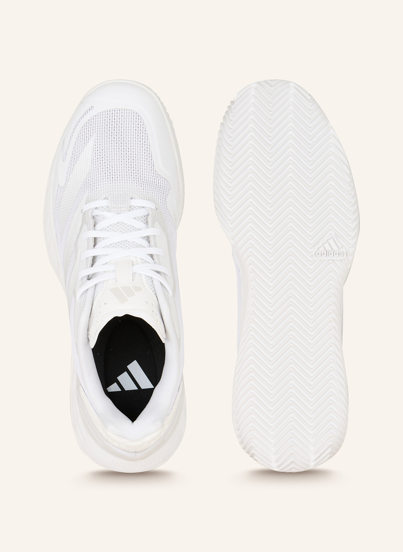 adidas Tennisschuhe DEFIANT SPEED 2 CLAY: WEISS