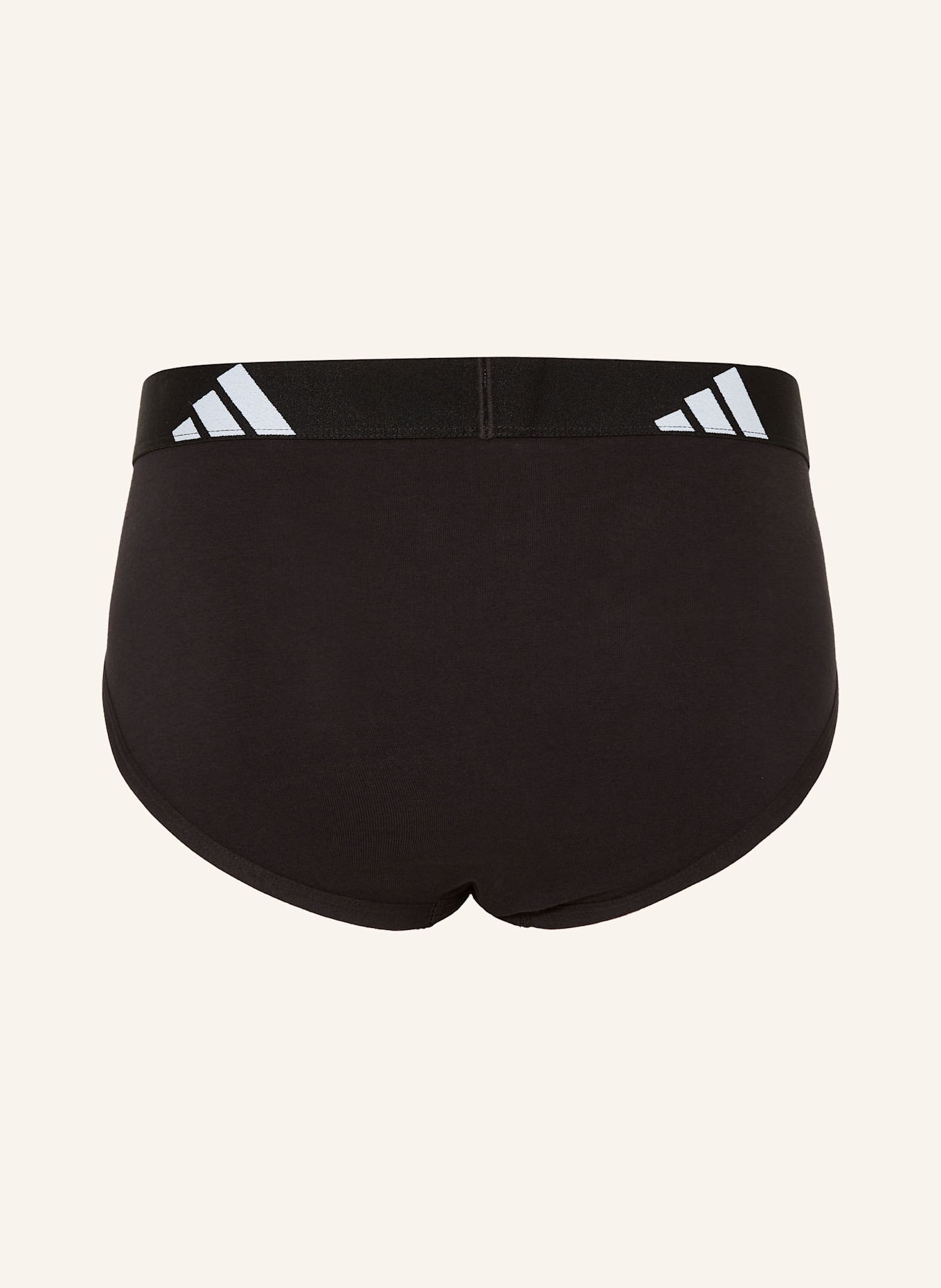 adidas 3er-Pack Slips: SCHWARZ