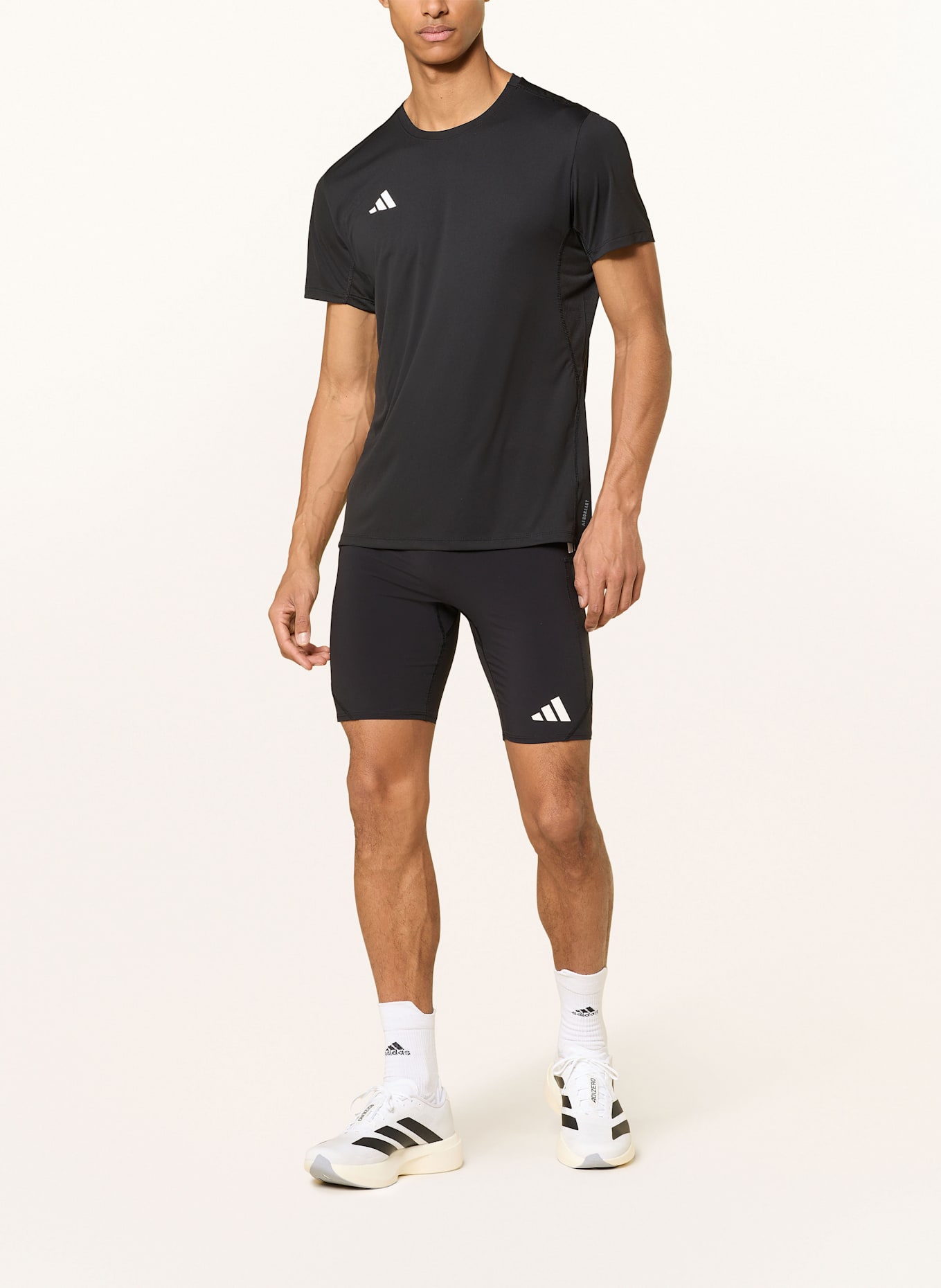 adidas Lauf-Tights ADIZERO RUNNING SHORT POCKET TIGHT: DUNKELBLAU