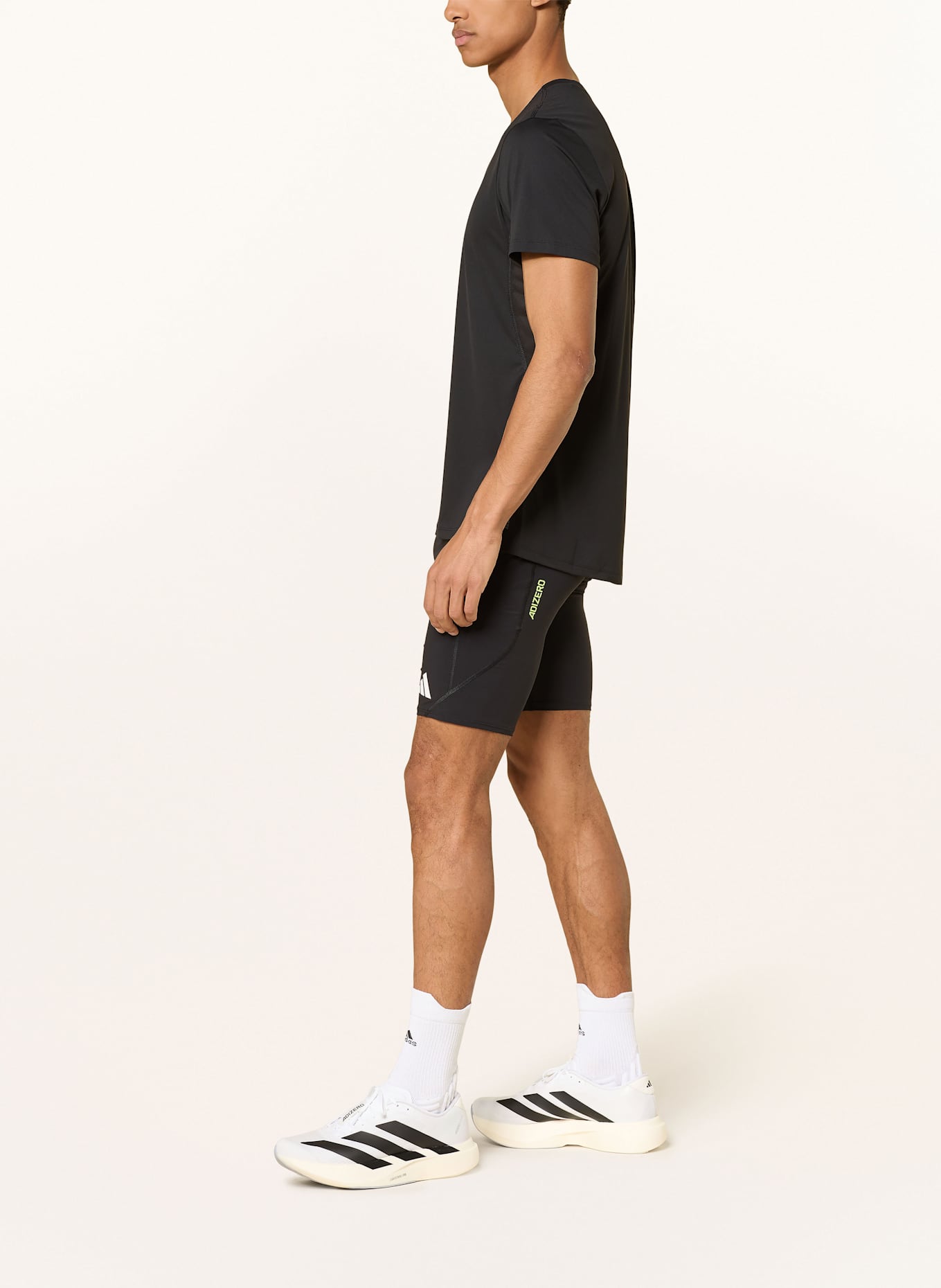 adidas Lauf-Tights ADIZERO RUNNING SHORT POCKET TIGHT: DUNKELBLAU