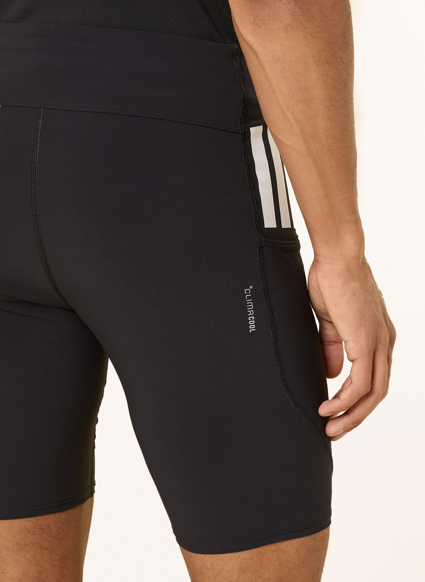 adidas Lauf-Tights ADIZERO RUNNING SHORT POCKET TIGHT: DUNKELBLAU