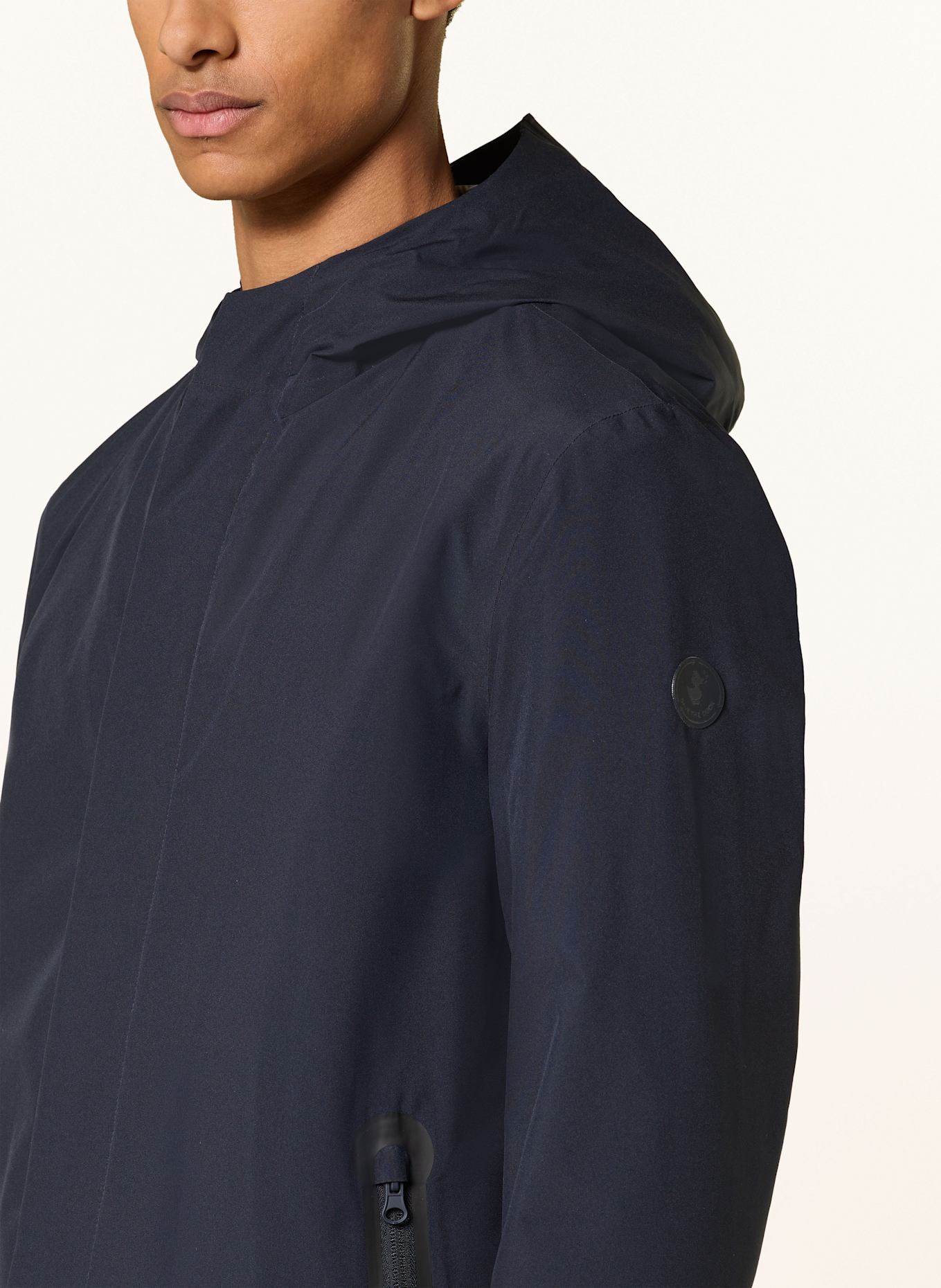 SAVE THE DUCK Regenmantel HYDRO: DUNKELBLAU