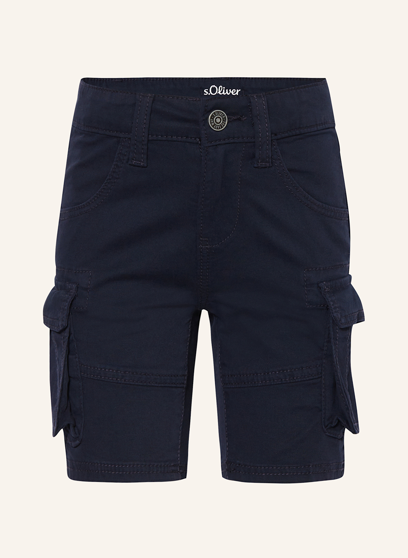 s.Oliver RED Cargoshorts: DUNKELBLAU