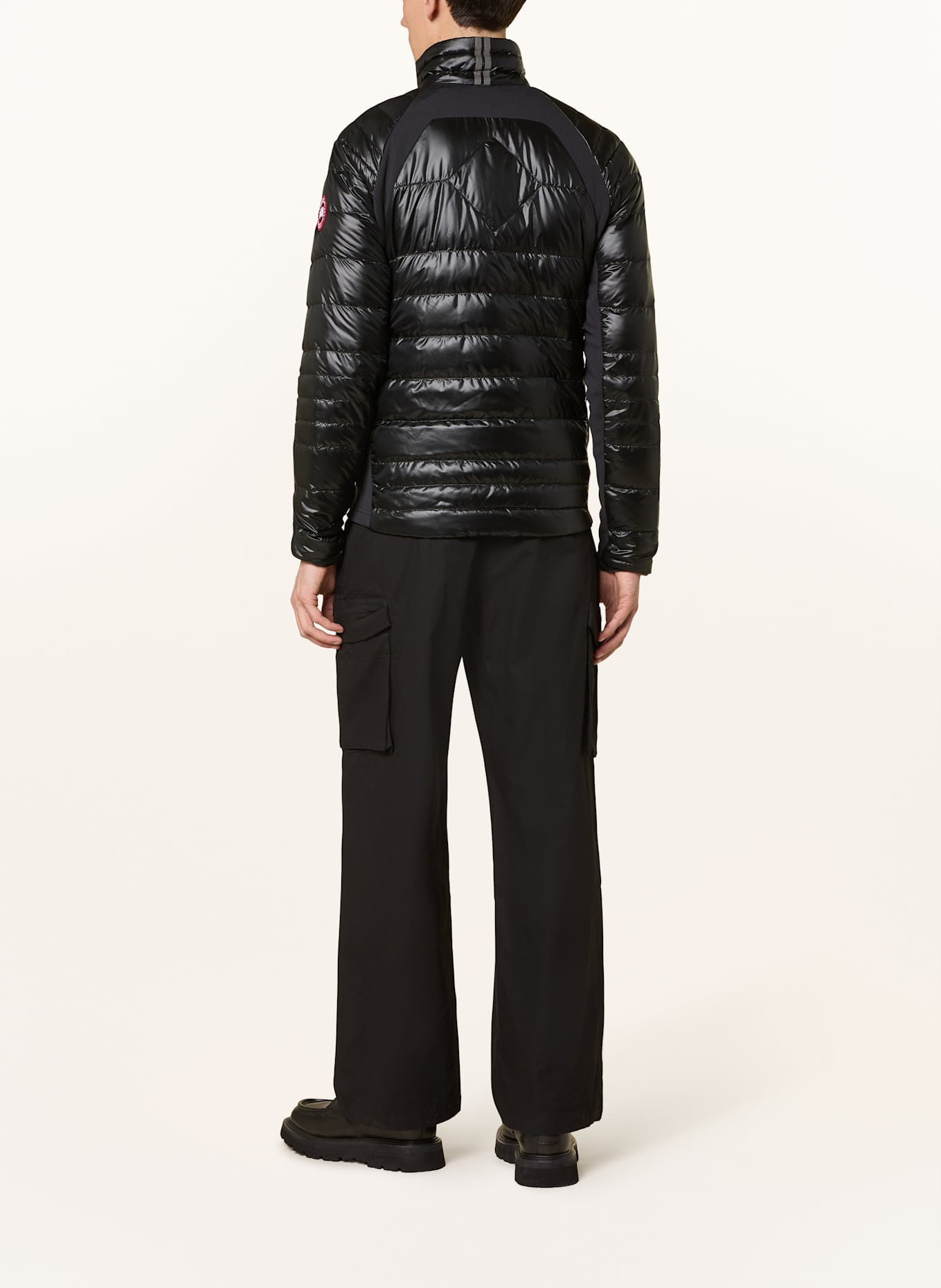 CANADA GOOSE Lightweight-Daunenjacke HYBRIDGE LITE: SCHWARZ