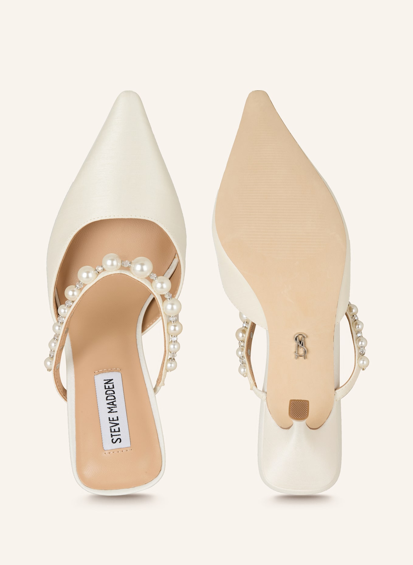 パール☆メリージェーン風【STEVE MADDEN】ミュール☆Brecki-p パール☆メリージェーン風【STEVE MADDEN】ミュール☆Brecki-p