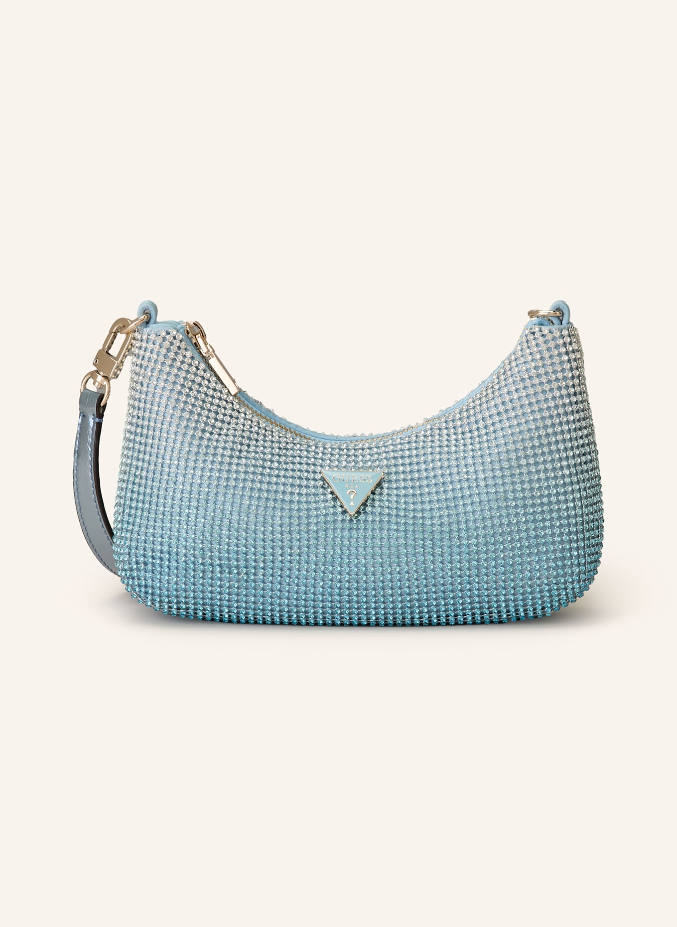 GUESS Handtasche ZALINA: HELLBLAU