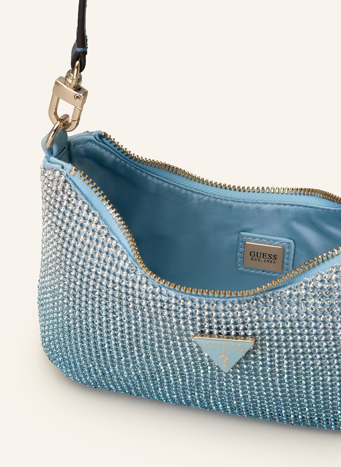 GUESS Handtasche ZALINA: HELLBLAU