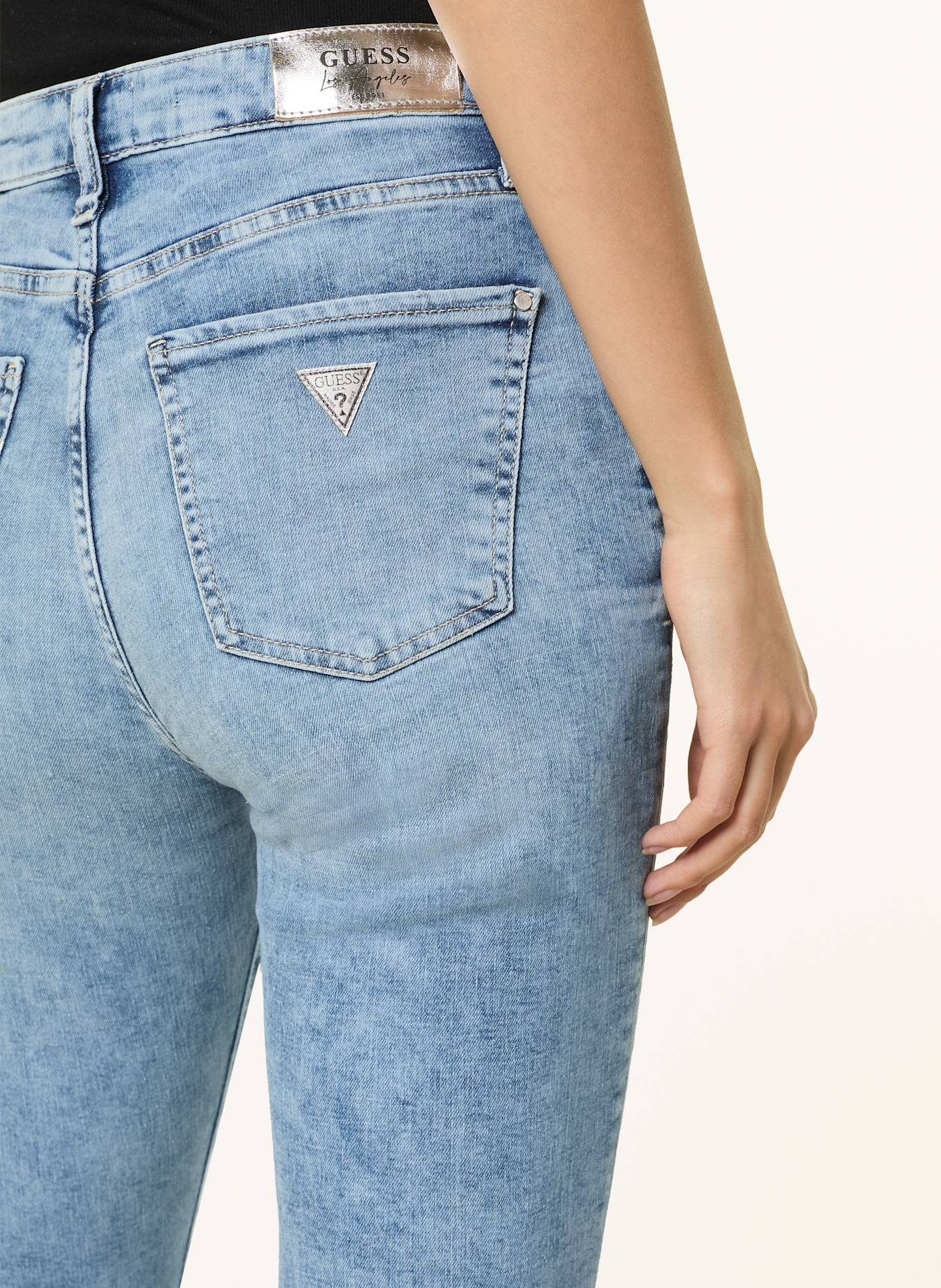 GUESS Flared jeans SEXY FLARE: BELT BELLA VITA