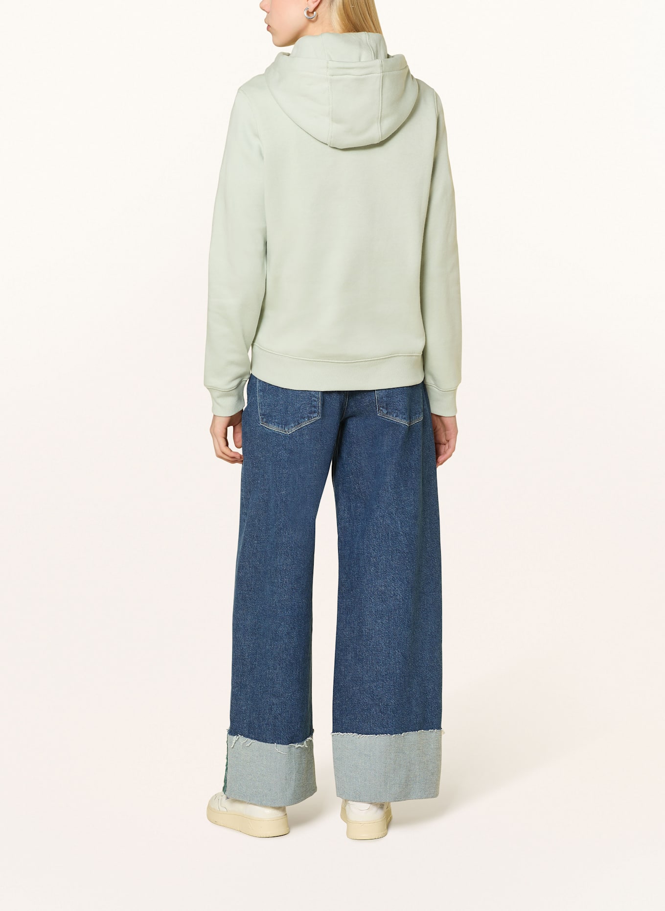 TOMMY JEANS Hoodie: MINT