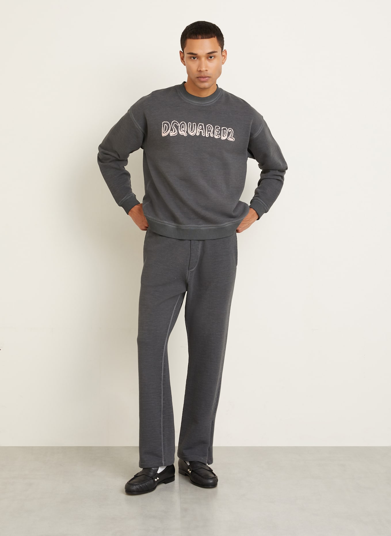 DSQUARED2 Sweatpants: DUNKELGRAU