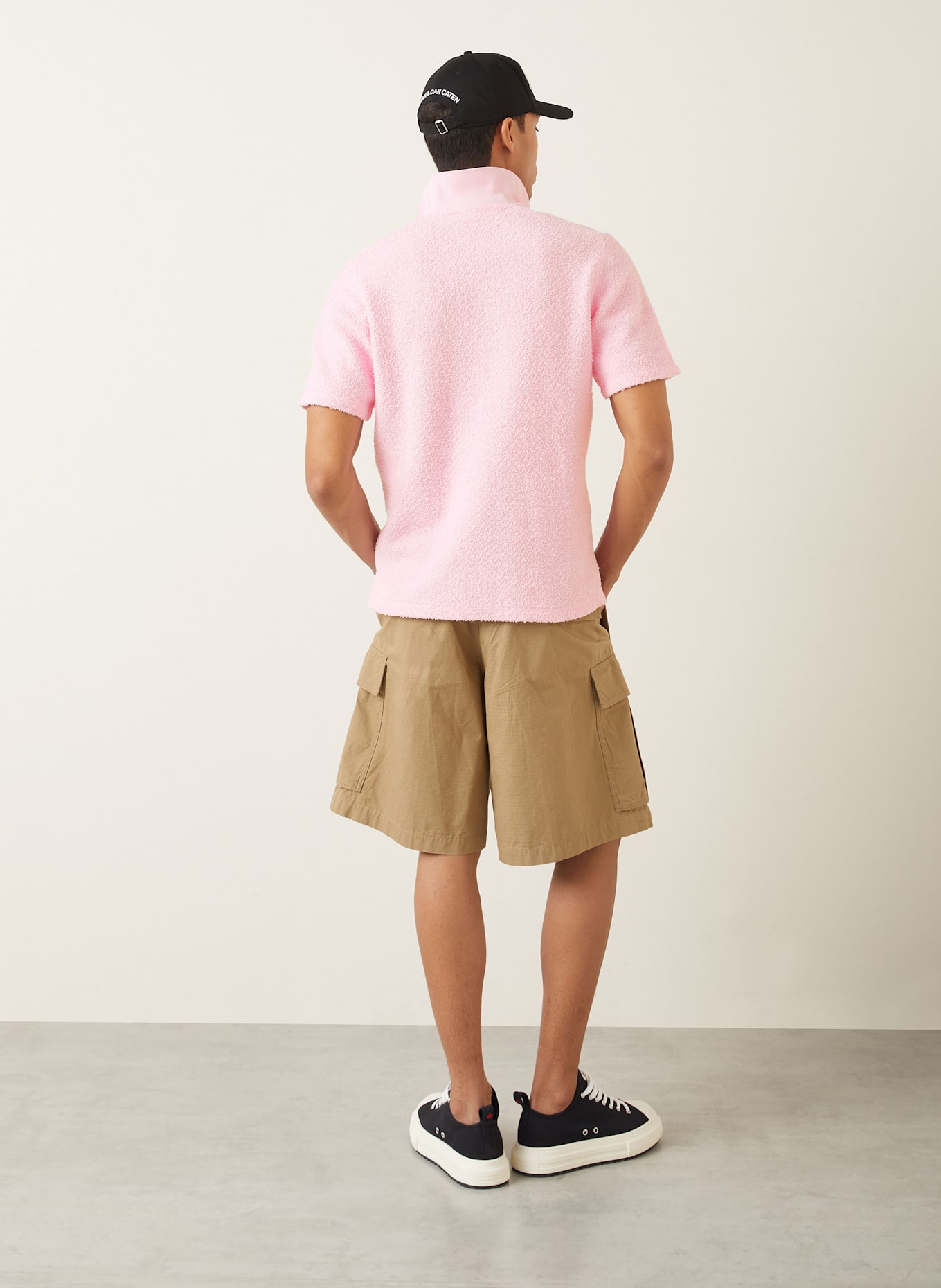 DSQUARED2 Frottee-Poloshirt Tennis Fit: ROSA