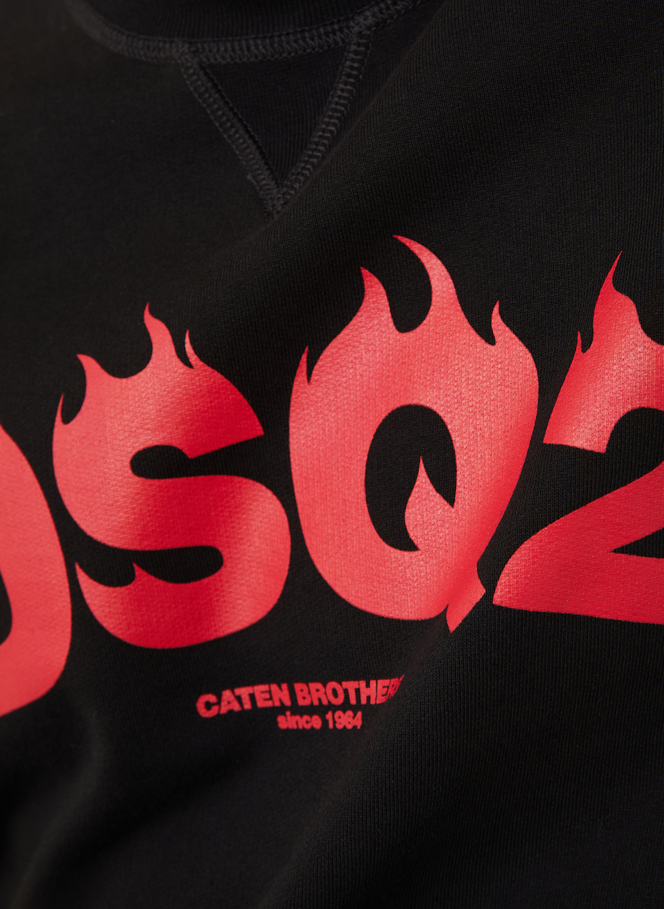 DSQUARED2 Sweatshirt COOL FIT: SCHWARZ