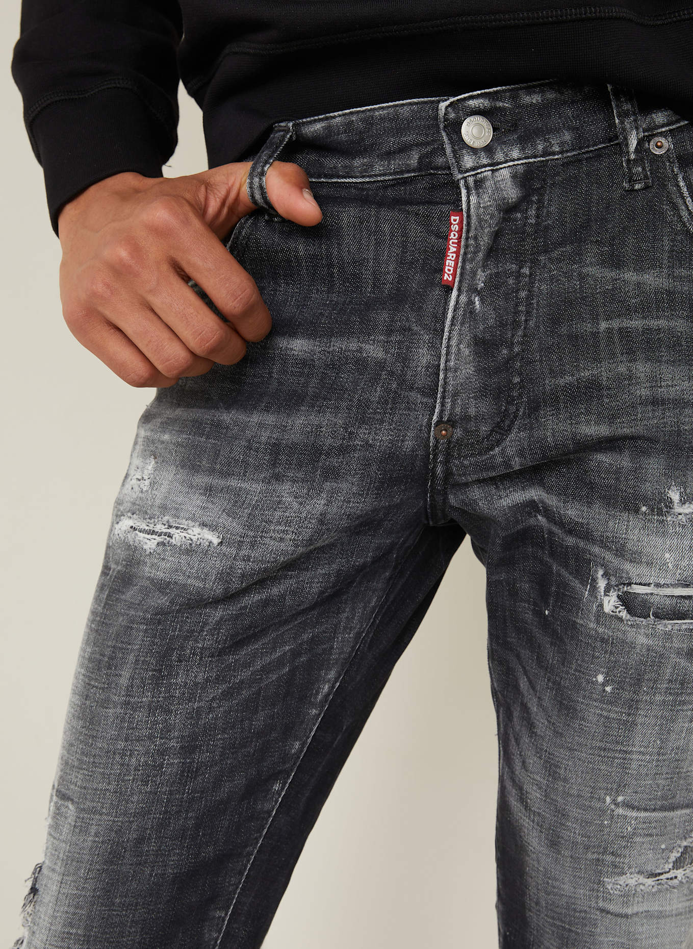 DSQUARED2 Pánské sluneční brýle: 900 BLACK