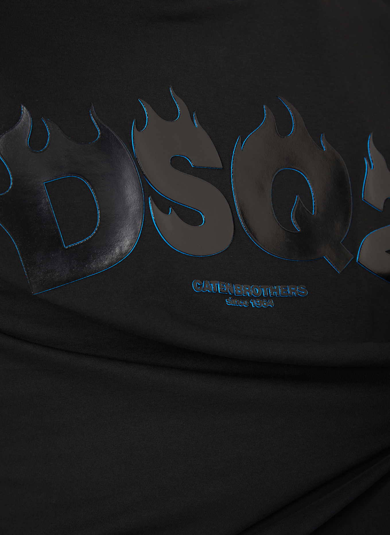 DSQUARED2 Tričko: ČERNÁ