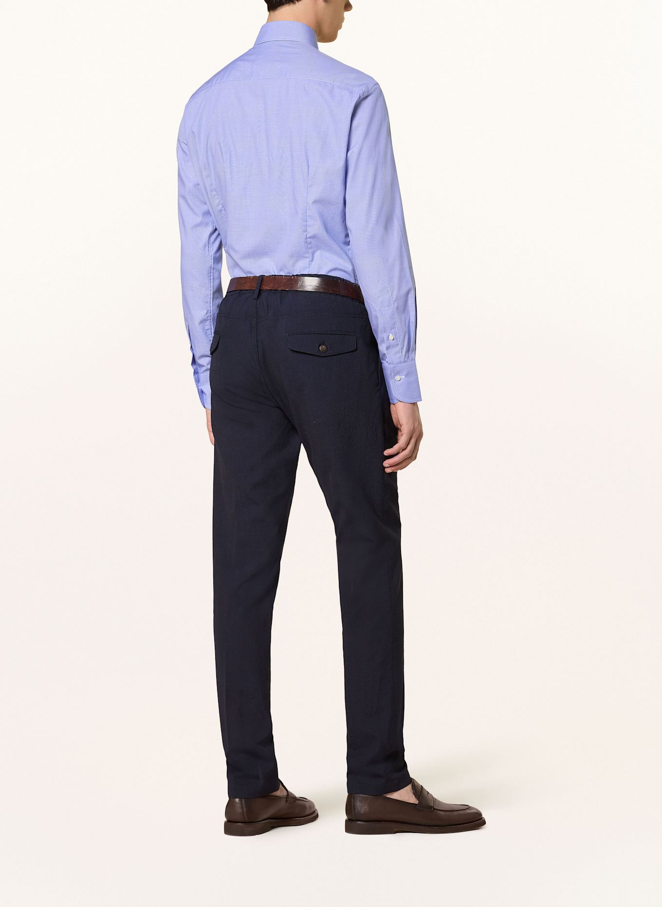 ARTIGIANO Košile Regular Fit: MODRÁ/ BÍLÁ