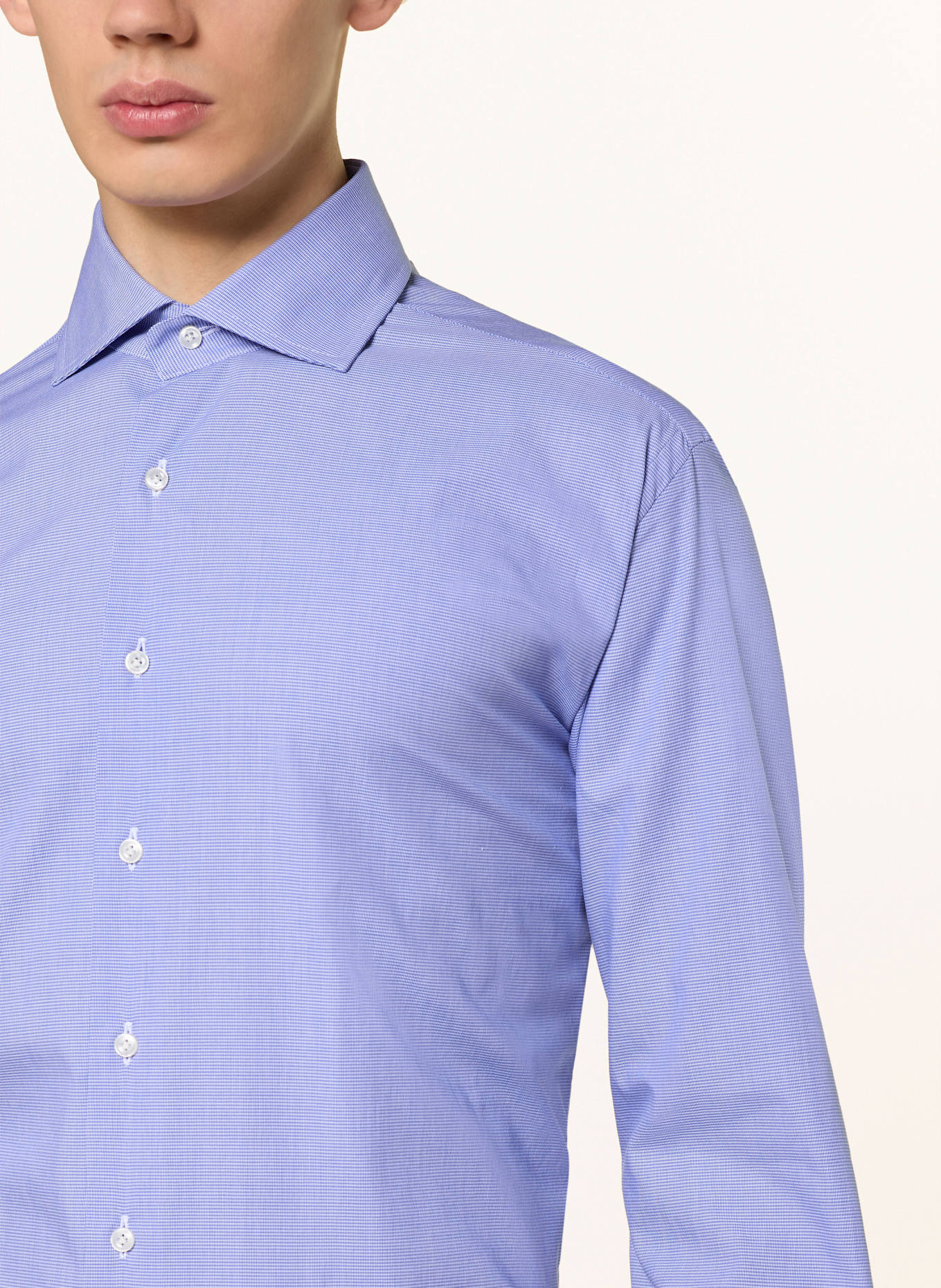 ARTIGIANO Košile Regular Fit: MODRÁ/ BÍLÁ