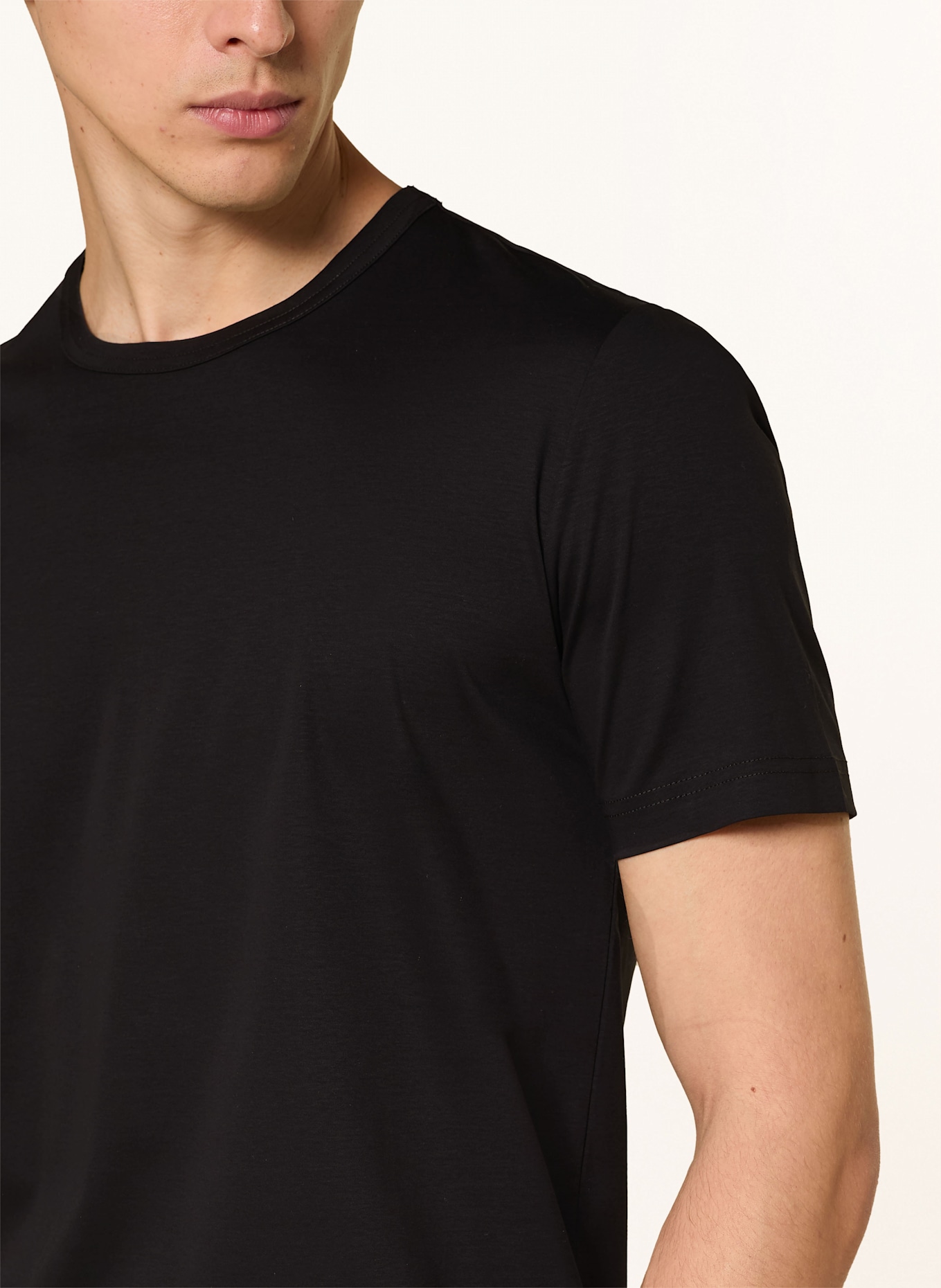 TIGER OF SWEDEN T-Shirt OLAF: SCHWARZ