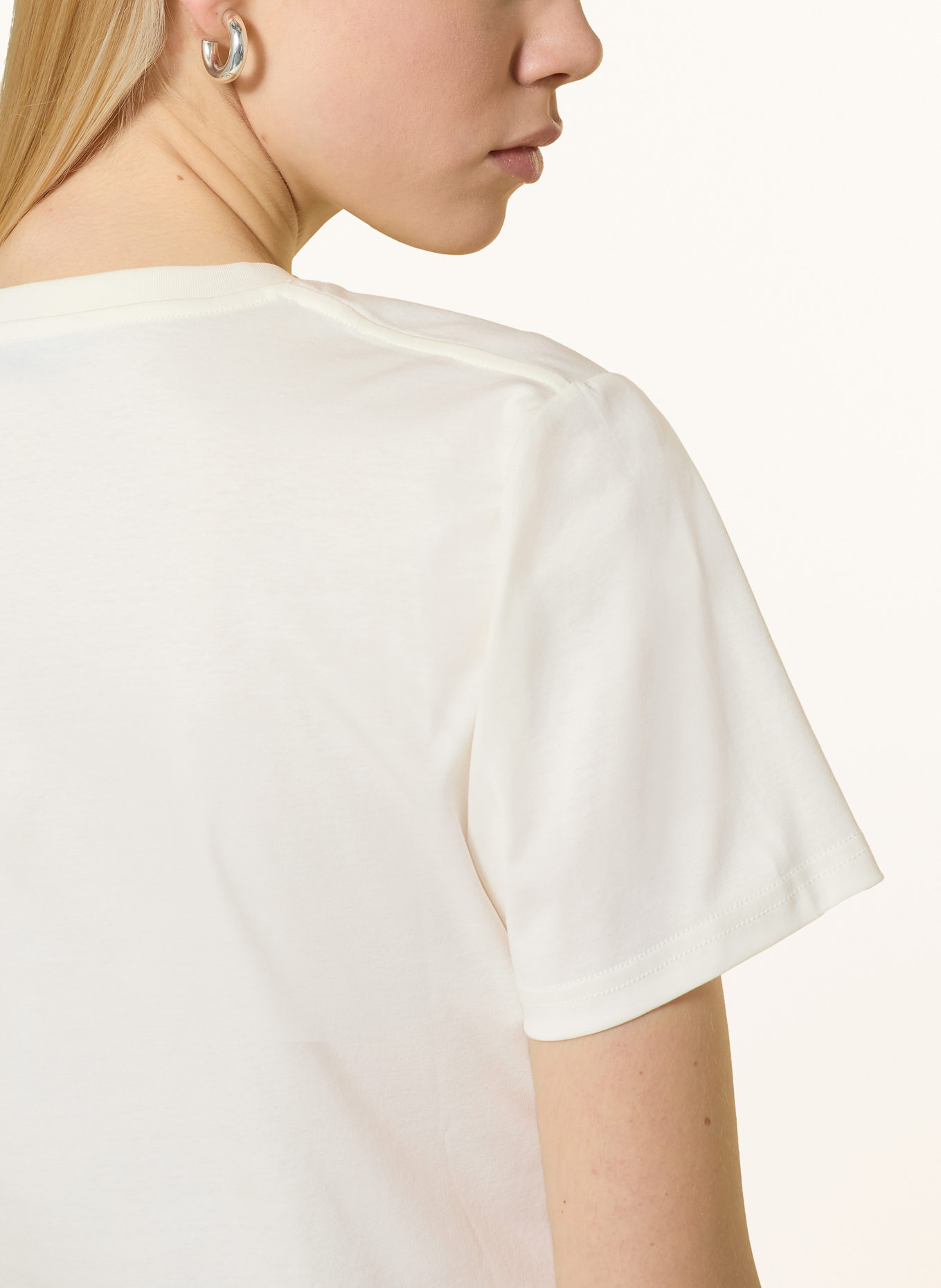 TIGER OF SWEDEN T-Shirt SIRU: ECRU