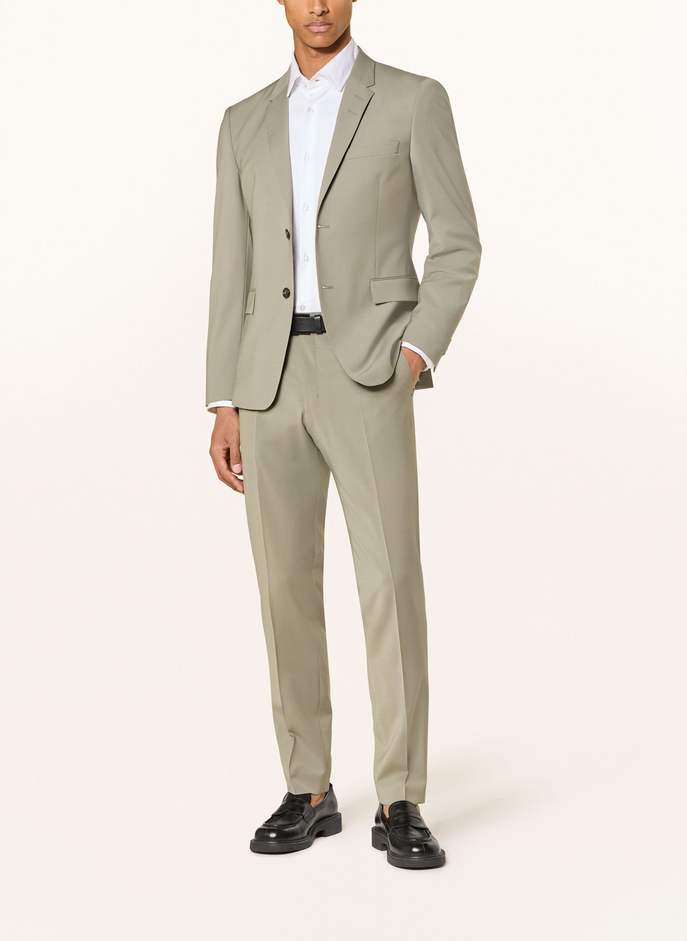 TIGER OF SWEDEN Anzughose TENUTA Slim Fit: 46B Uniform Green