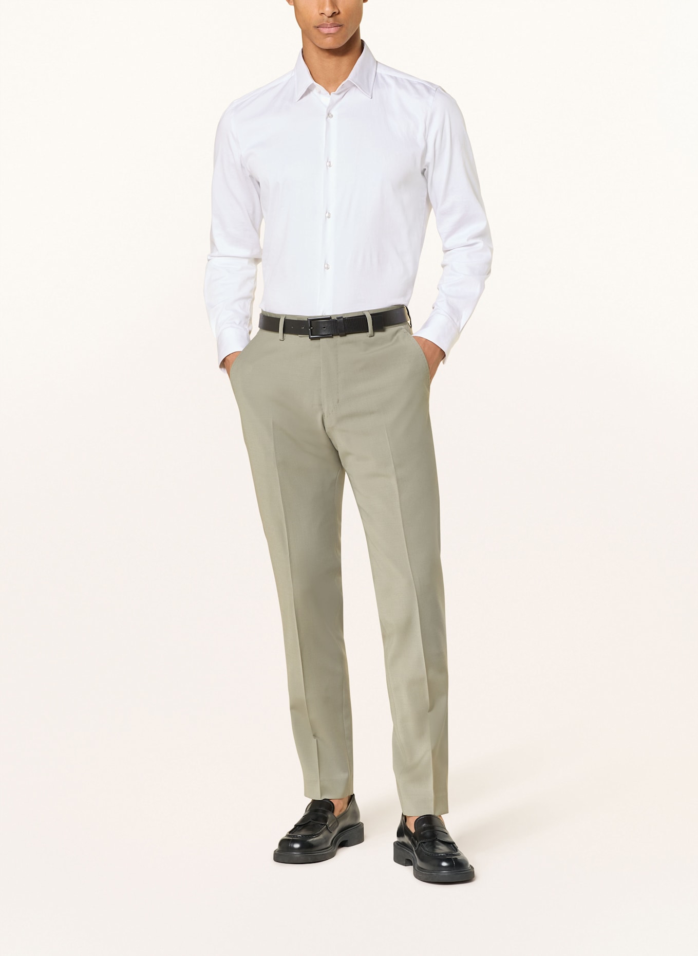 TIGER OF SWEDEN Anzughose TENUTA Slim Fit: 46B Uniform Green