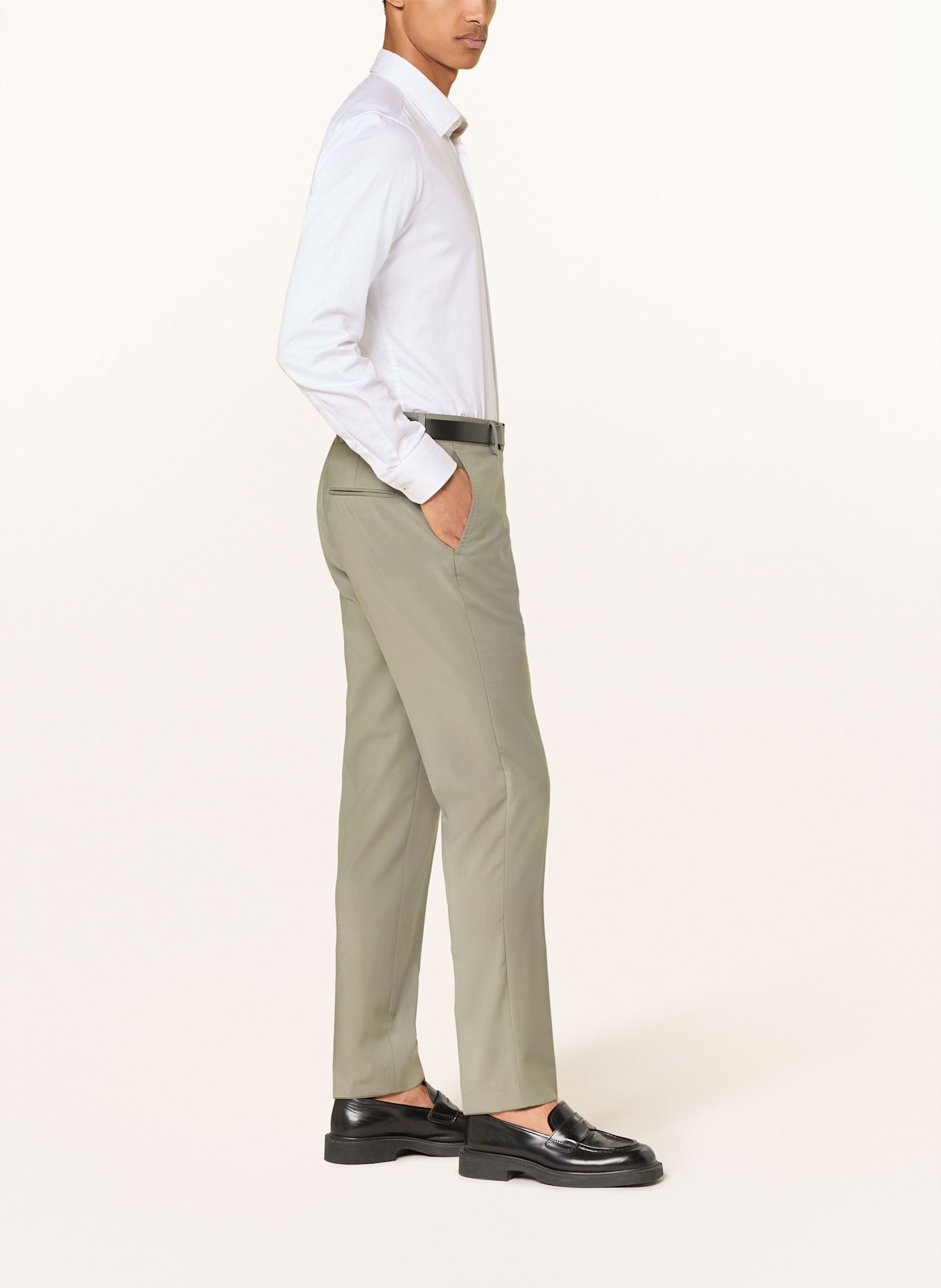 TIGER OF SWEDEN Anzughose TENUTA Slim Fit: 46B Uniform Green