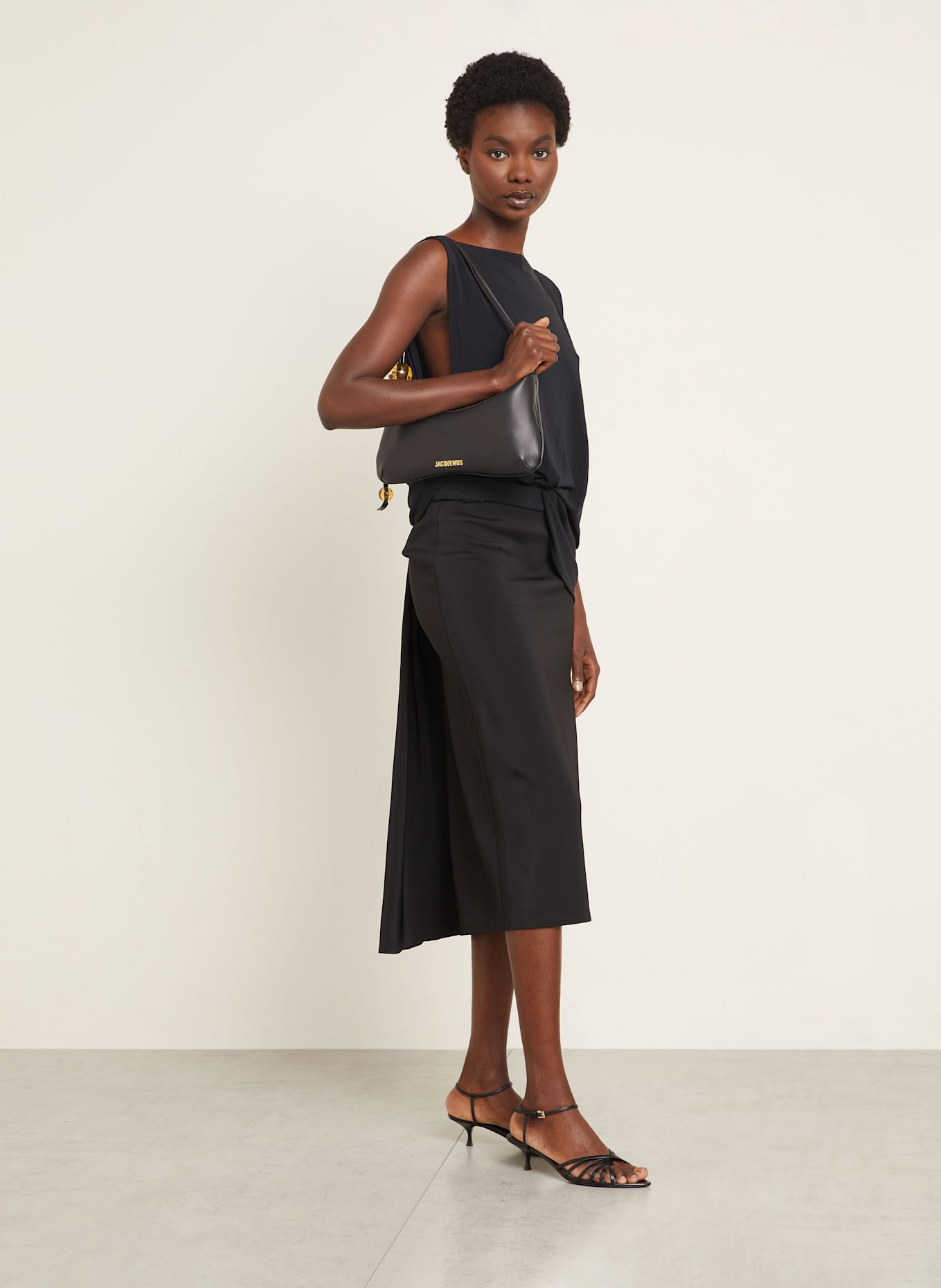 JACQUEMUS Rock LA JUPE SABLIER: SCHWARZ