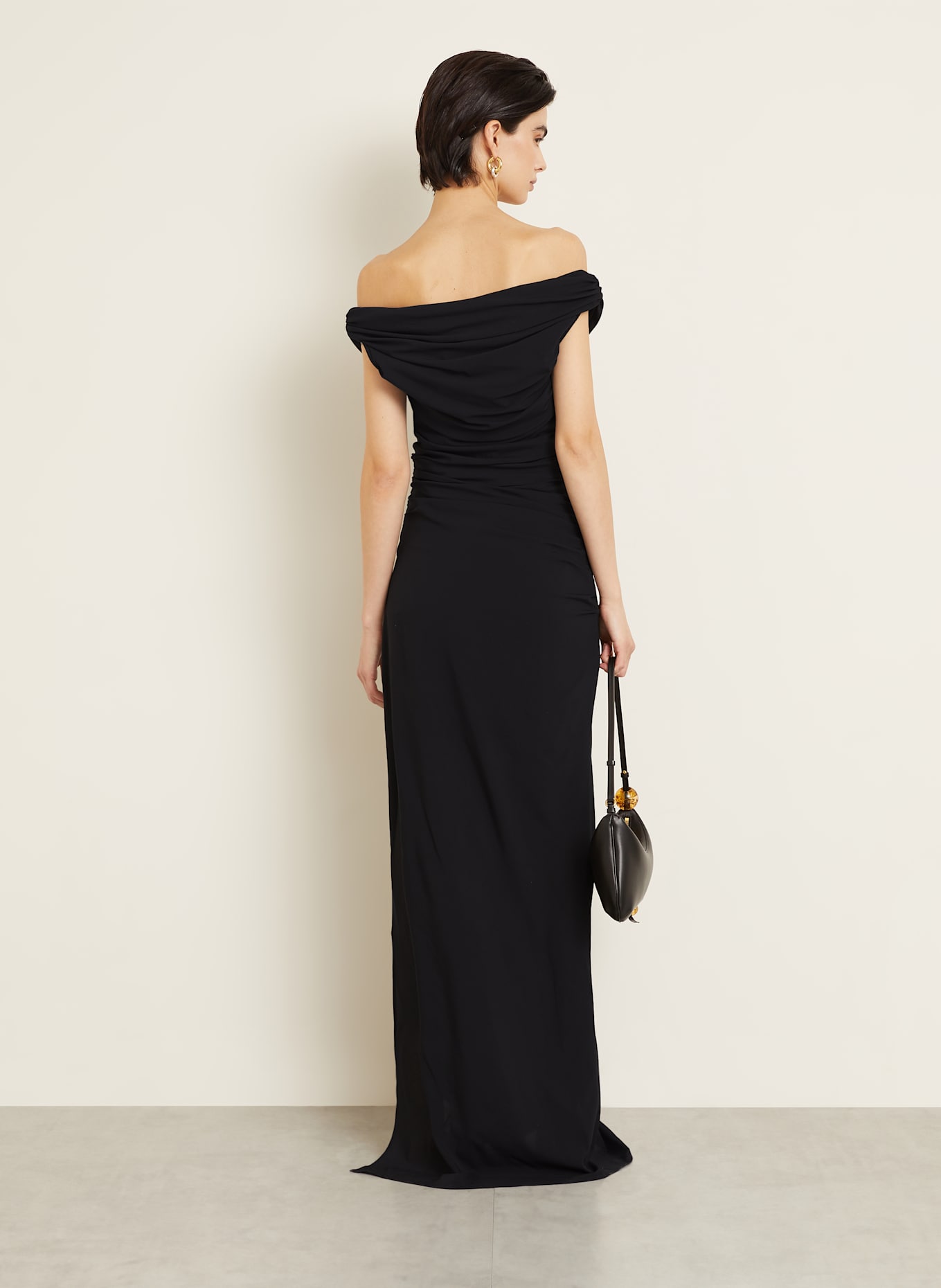 ☆要在庫確認☆ 【JACQUEMUS】LA ROBE RITA' DRESS JACQUEMUS La Robe Rita Longue in Black | FWRD