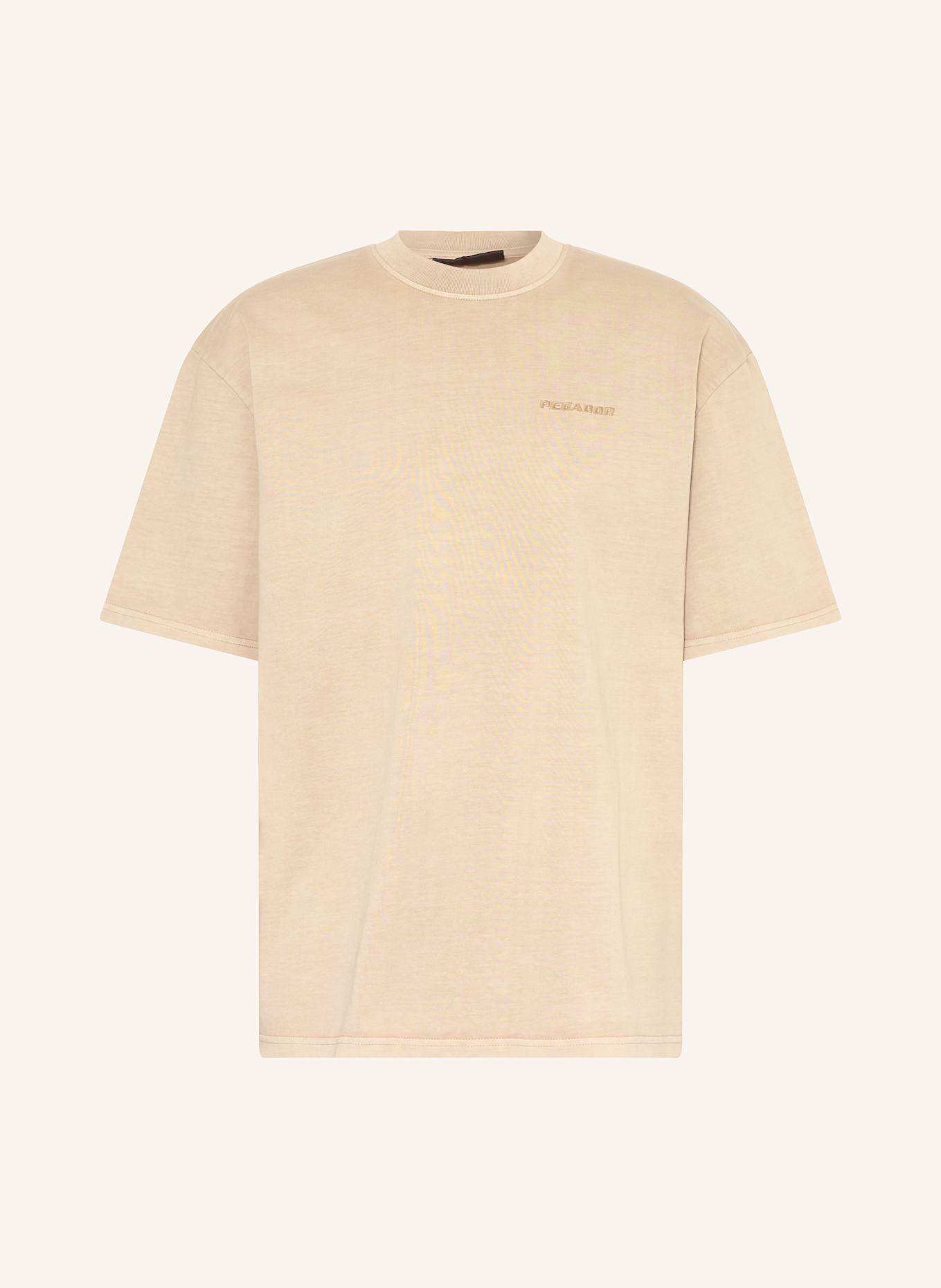 PEGADOR Oversized-Shirt: GRAU