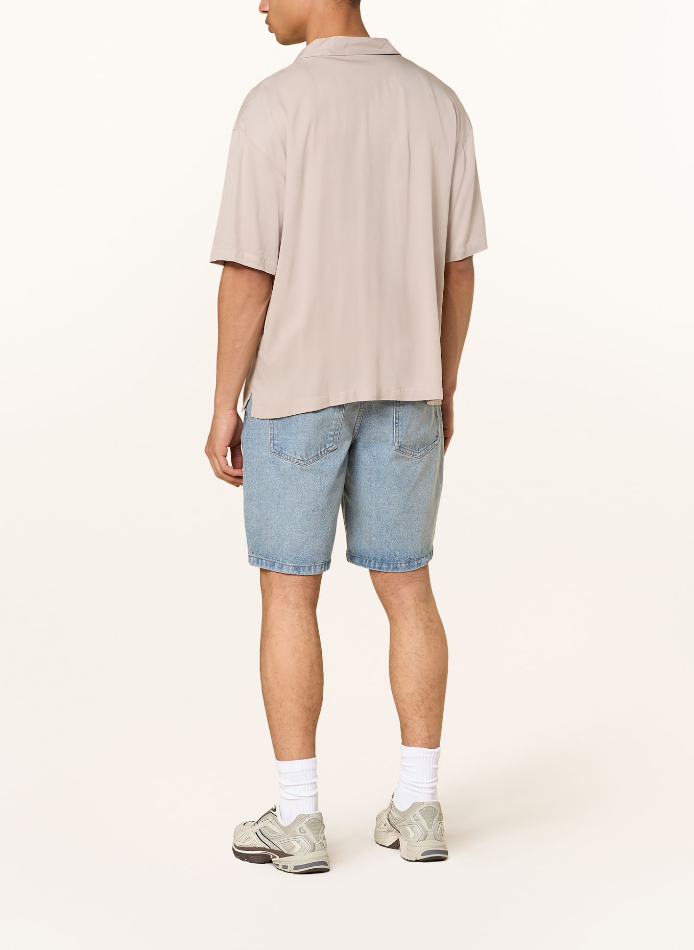 PEGADOR Resorthemd Comfort Fit: TAUPE