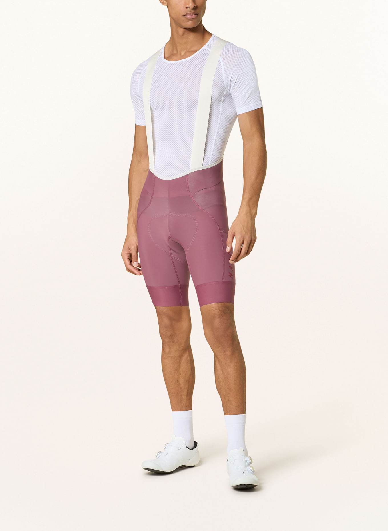 MAAP Radhose TEAM BIB EVO CARGO mit Trägern und gepolstertem Einsatz: ALTROSA