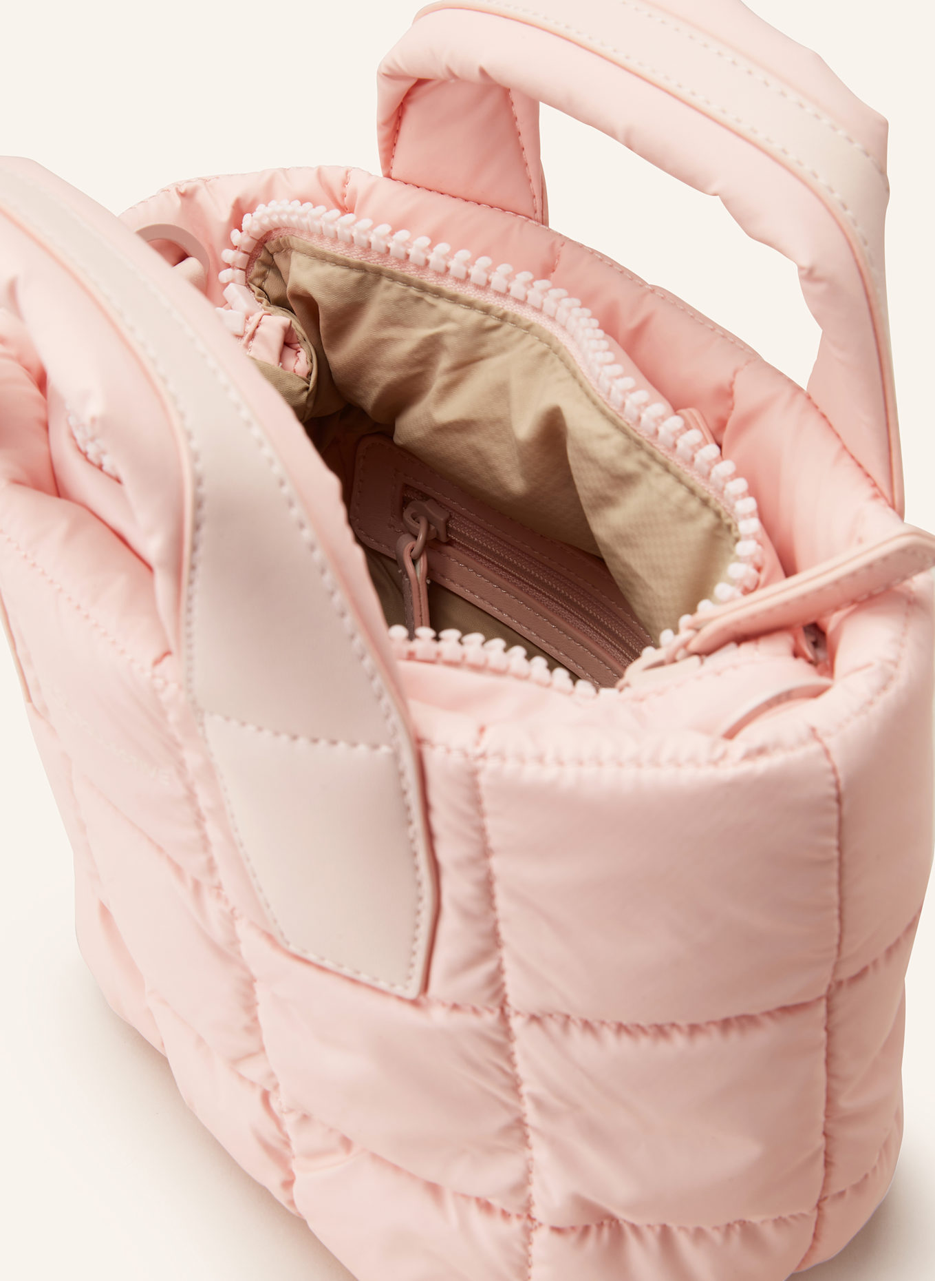 Vee Collective PORTER MINI TOTE handbag with pouch: PINK