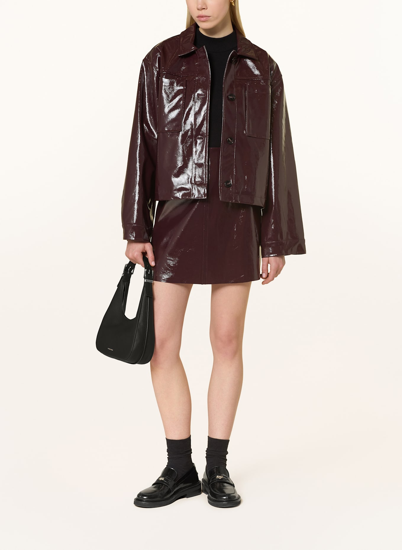 MICHAEL KORS Handtasche NOLITA: SCHWARZ