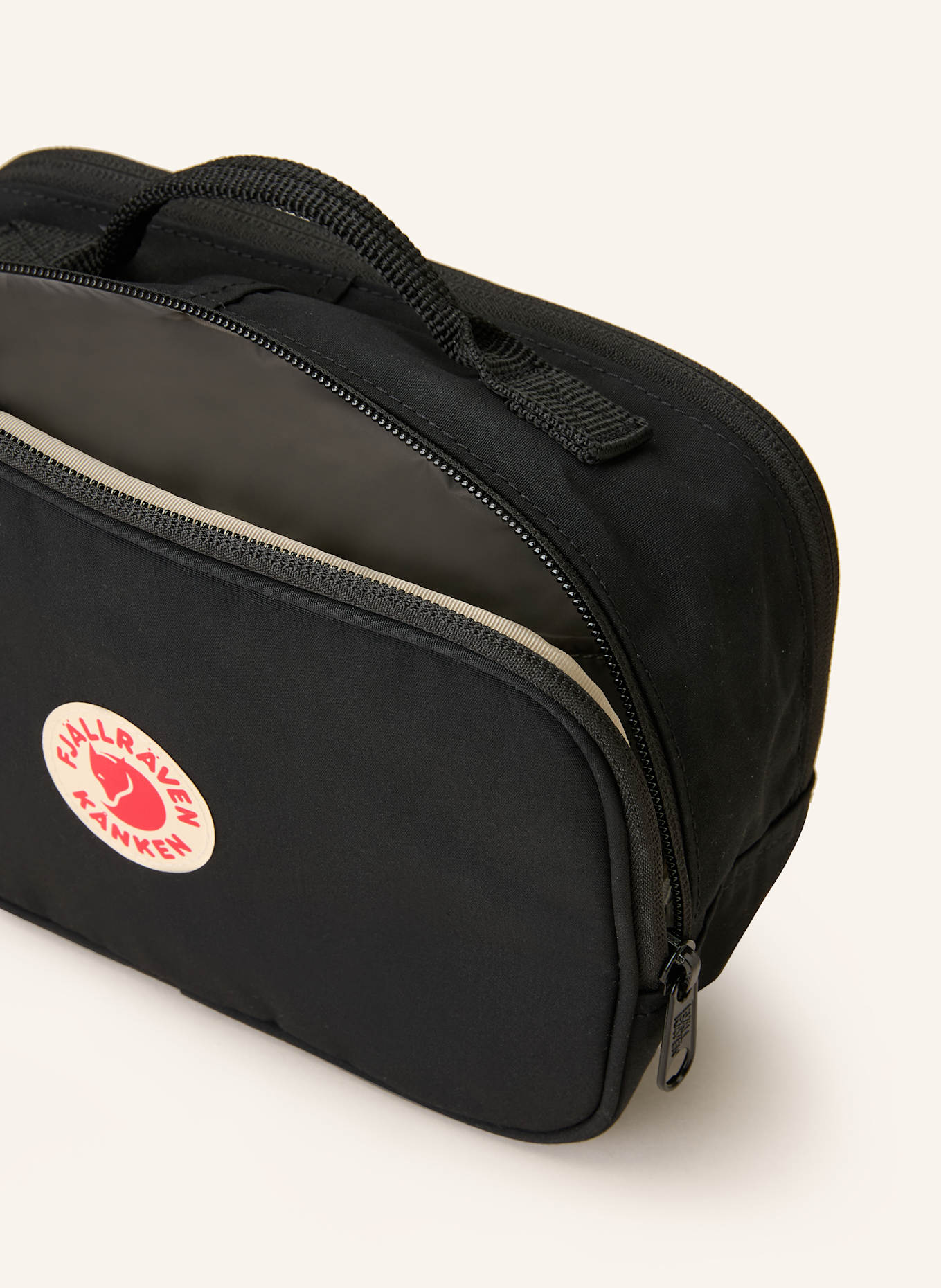 FJÄLLRÄVEN Kulturtasche KÅNKEN: SCHWARZ