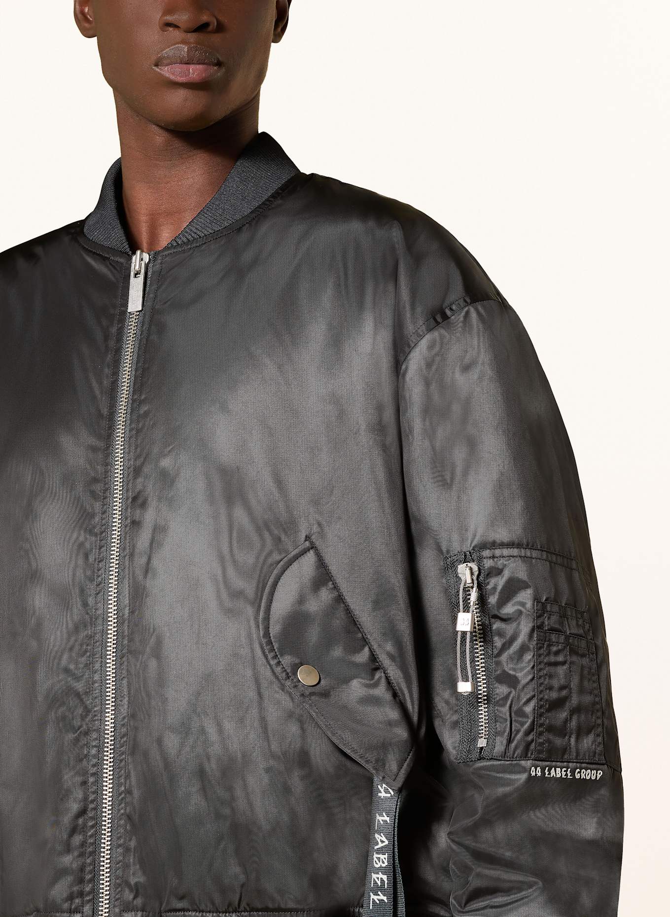 44 LABEL GROUP Blouson: ČERNÁ