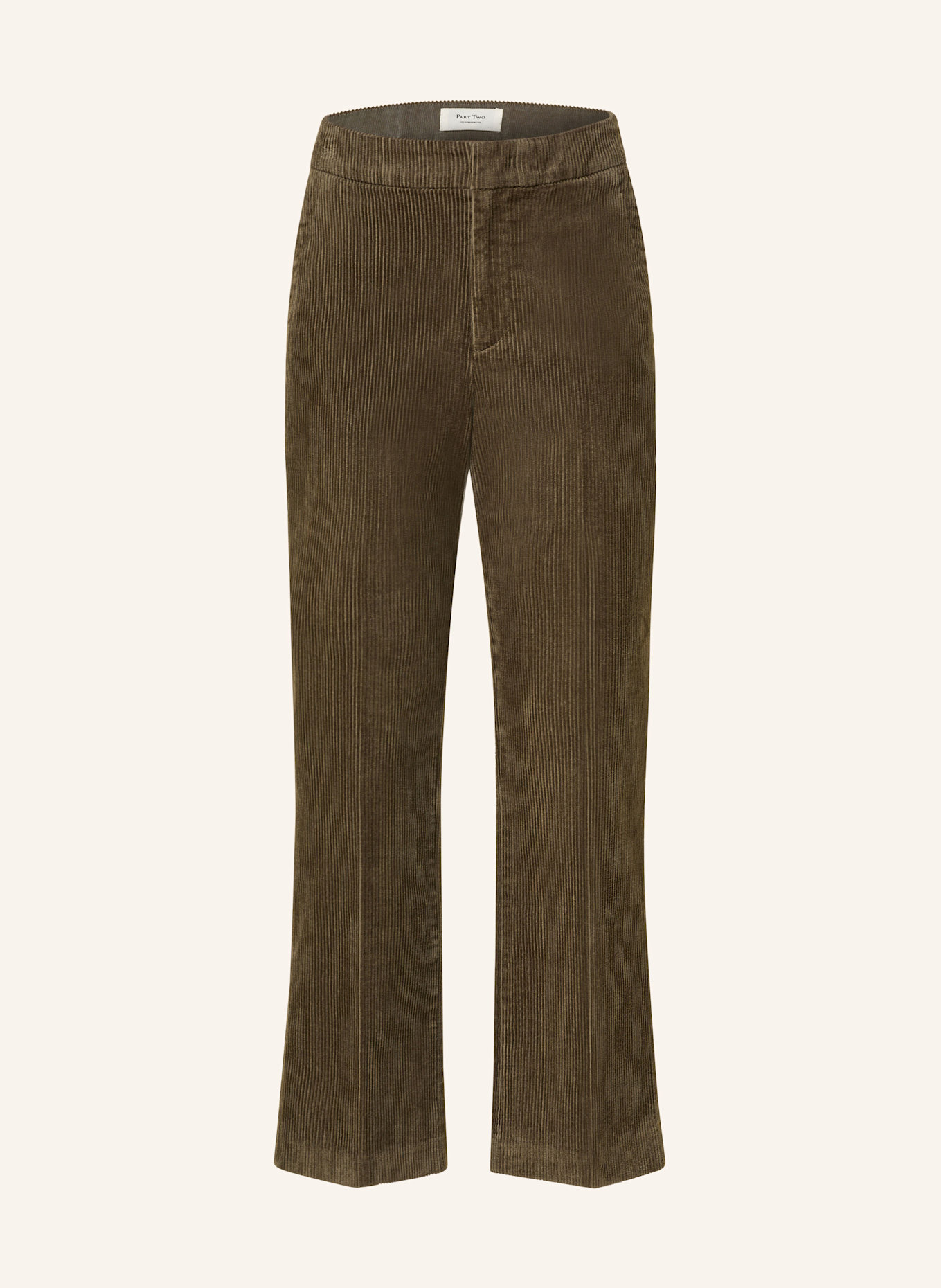 Part Two 7/8-Hose MISHASPW aus Cord: KHAKI