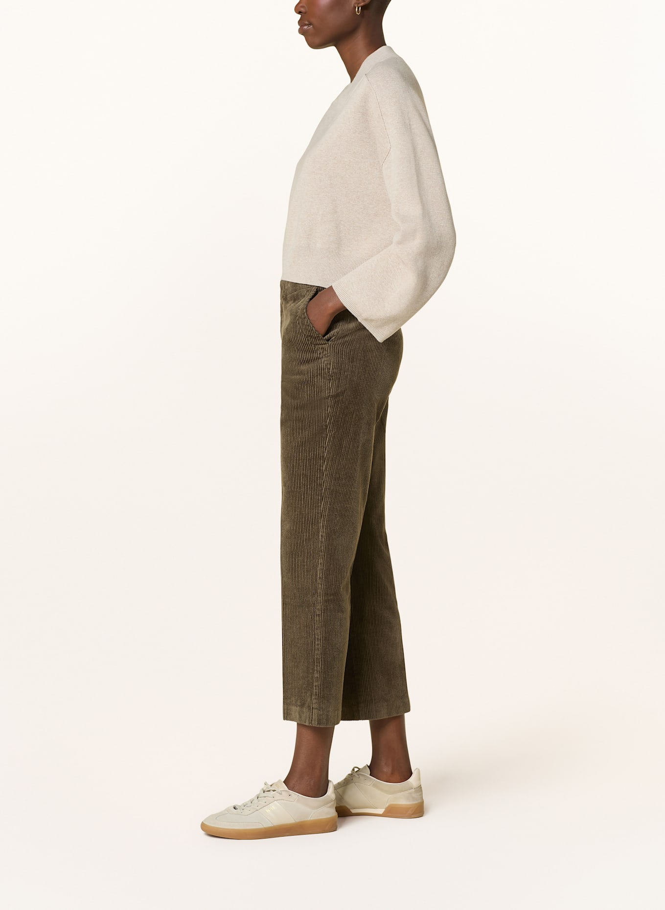 Part Two 7/8-Hose MISHASPW aus Cord: KHAKI