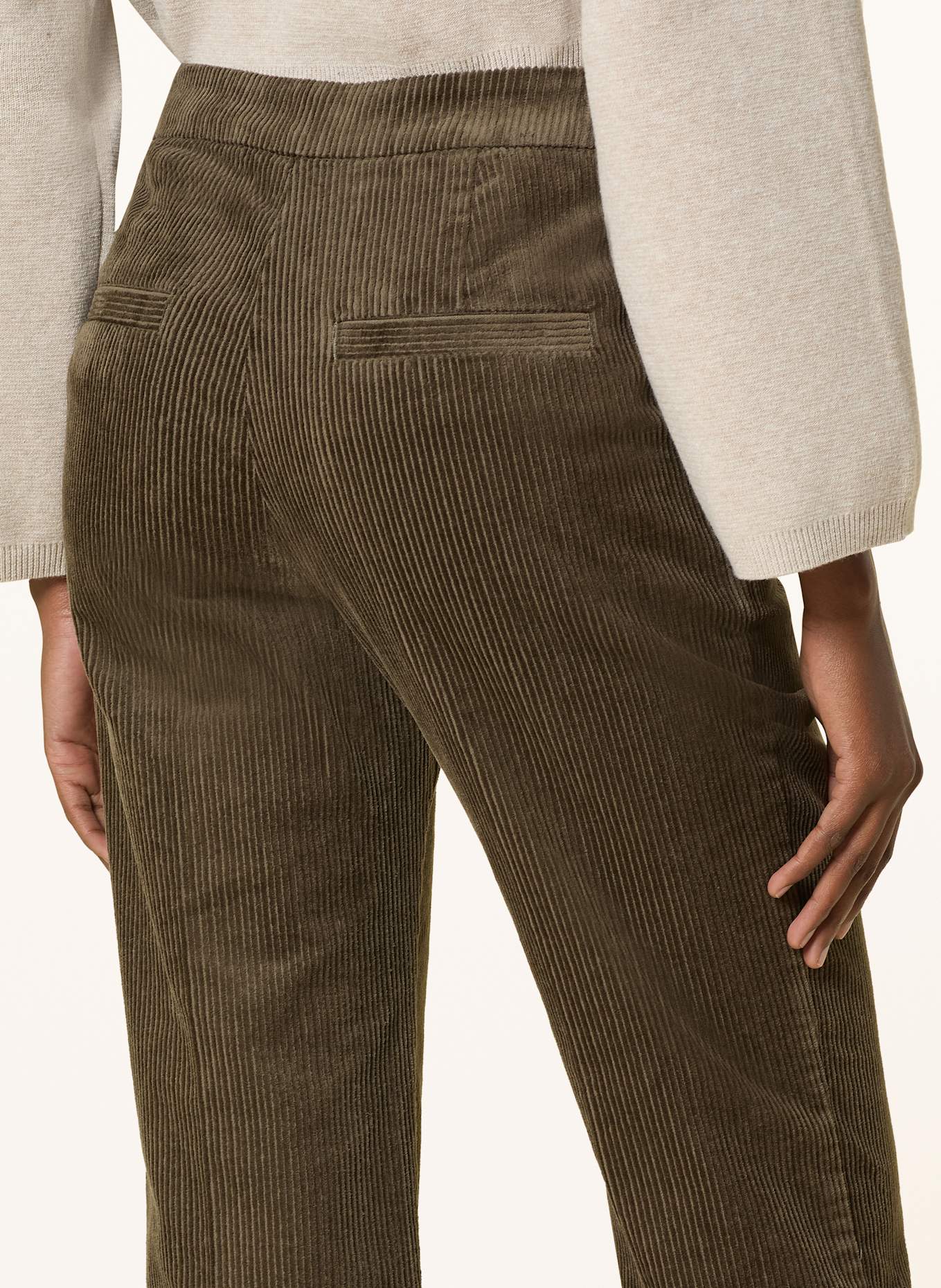 Part Two 7/8-Hose MISHASPW aus Cord: KHAKI