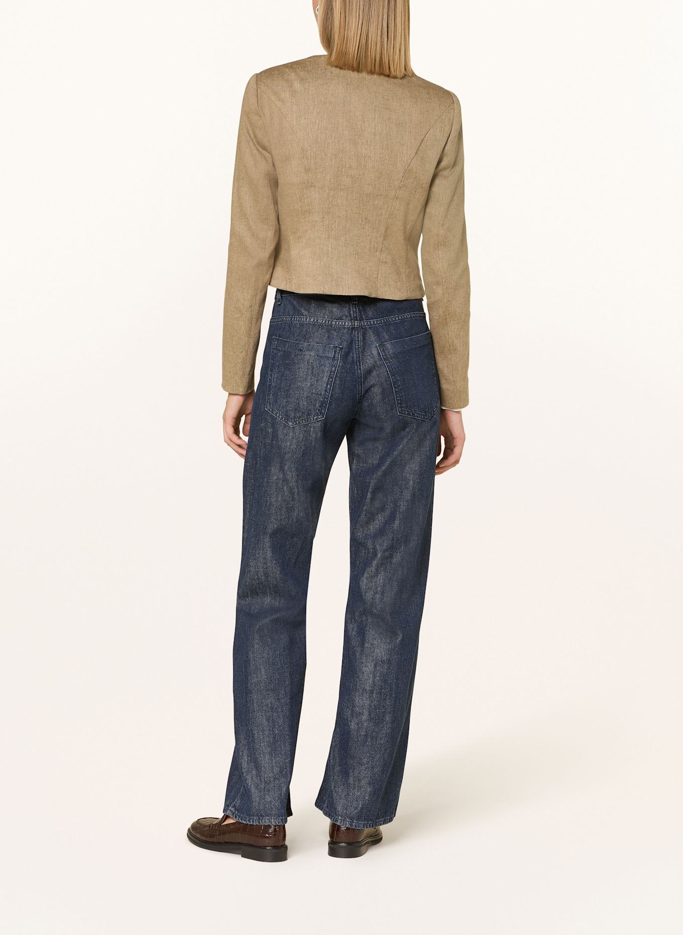 SPORTALM Leinenjanker: GRÜN / BLAU