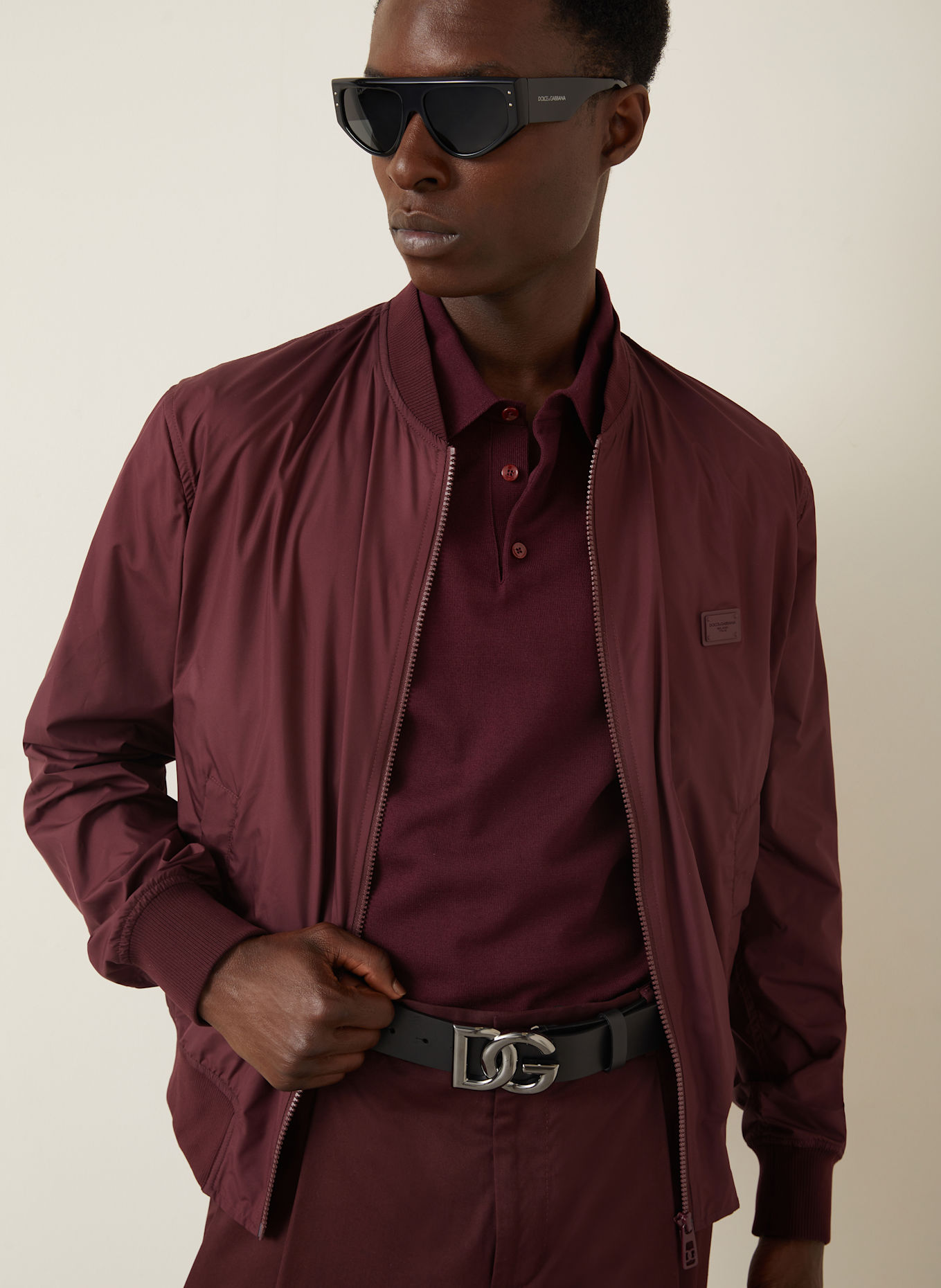 DOLCE & GABBANA Blouson: DUNKELROT